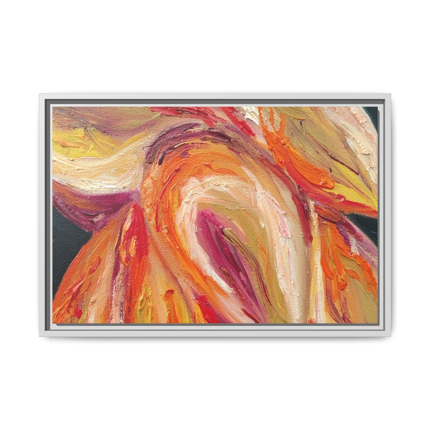 Dramatic Awakening Framed Canvas Art