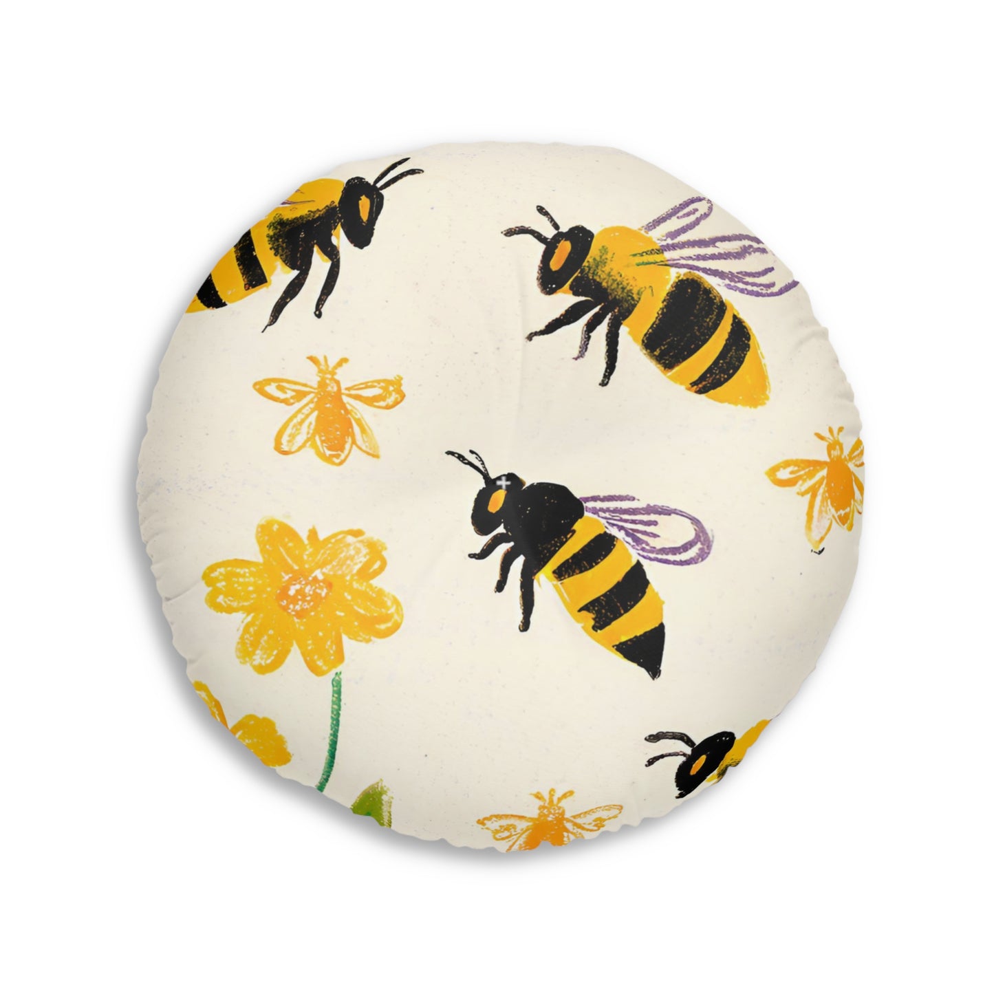 Buzzy Tufted Floor Pillow