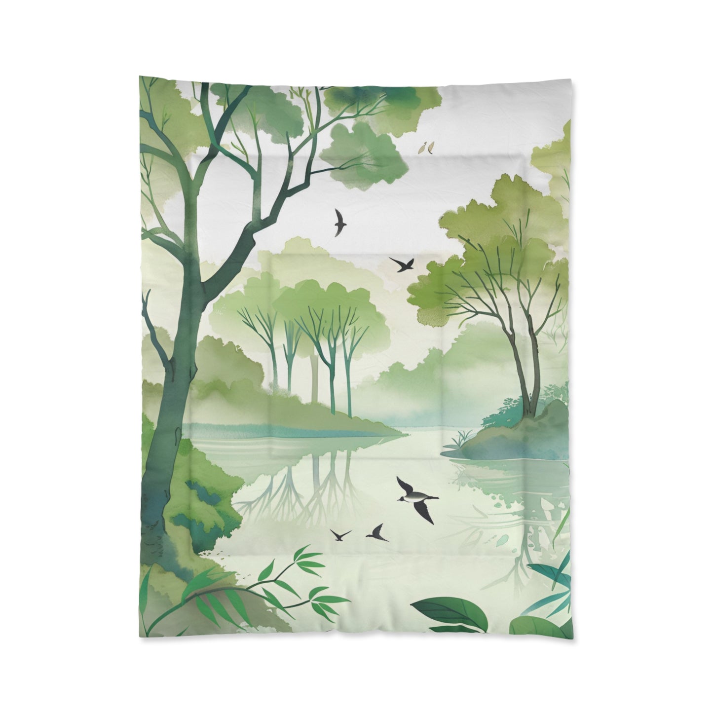 Tree Lake Comforter