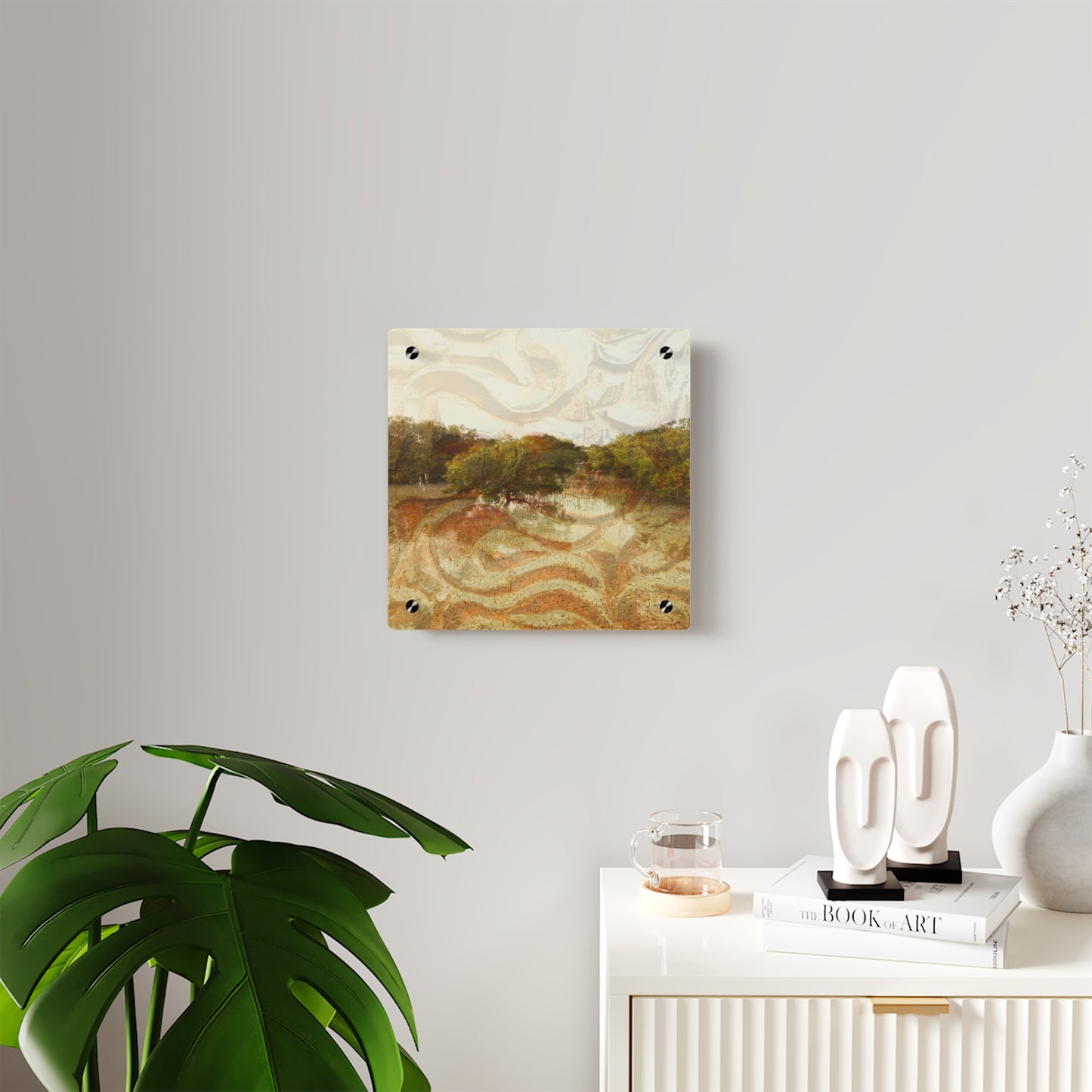 Serene Mangroves Acrylic Wall Art Panels