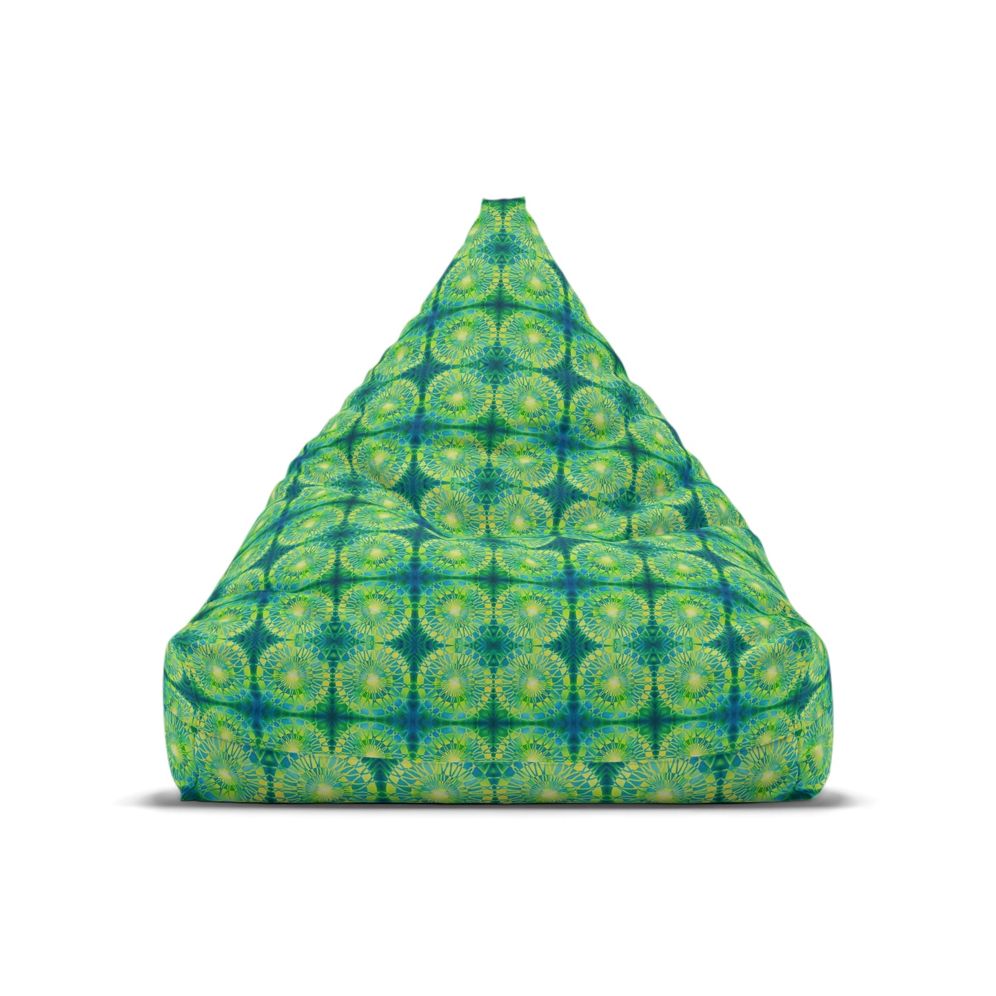 Safety Net Circles by Uta Feinstein Bean Bag Chair Cover