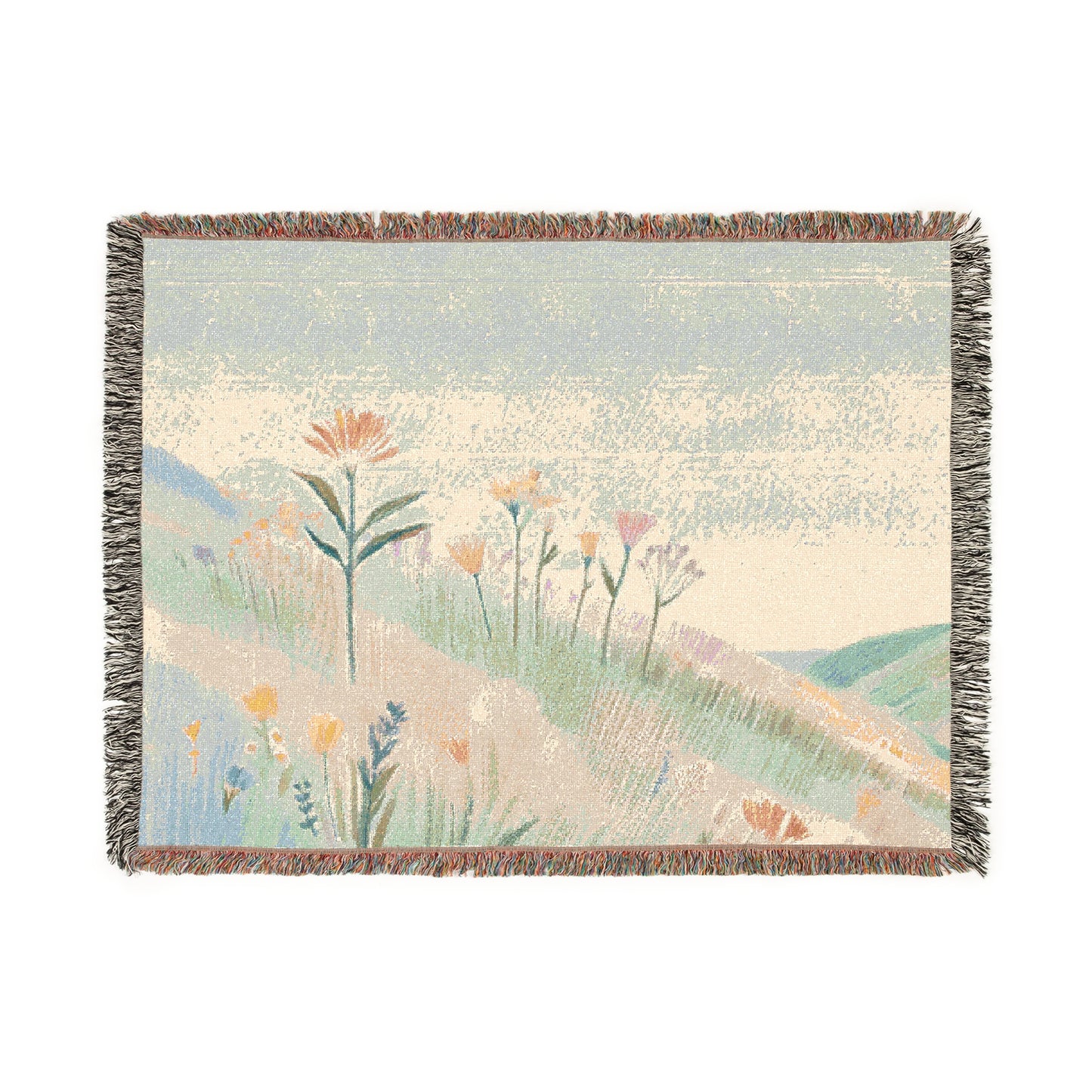 Meadow Hill 100% Cotton Cozy Blanket