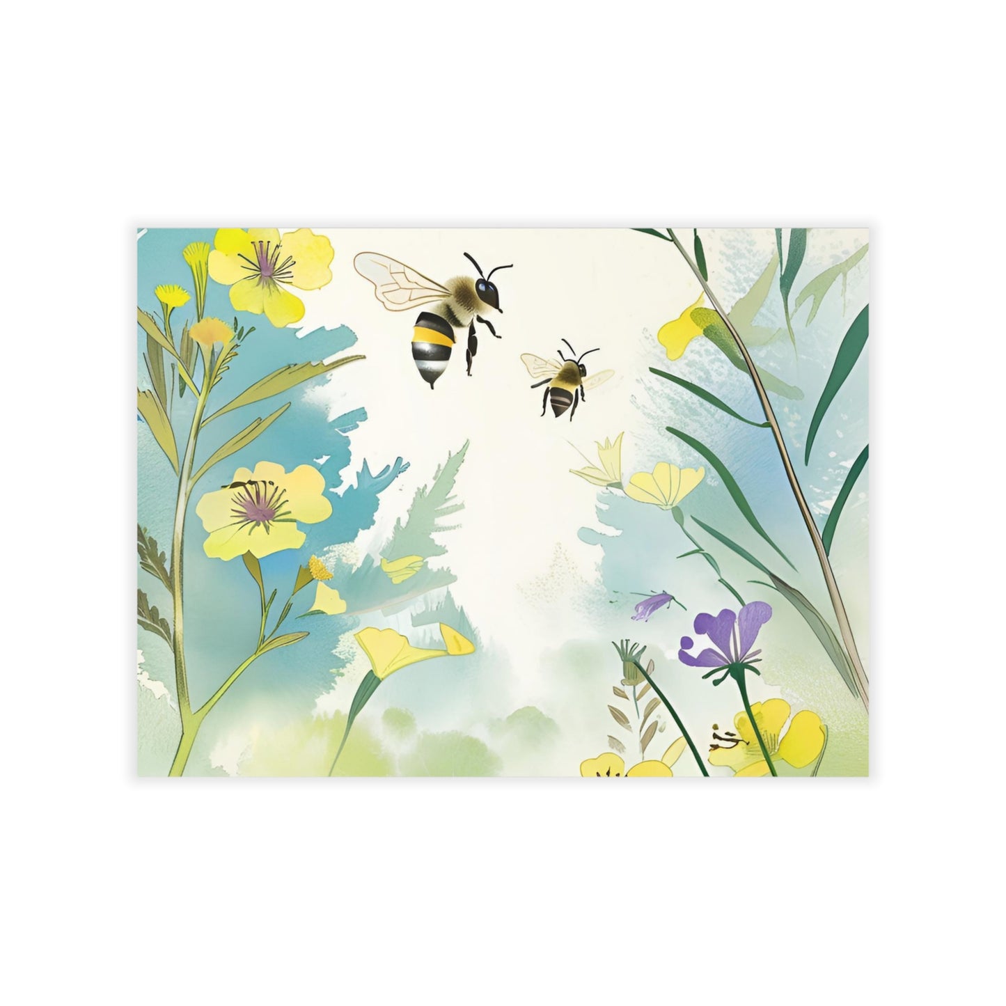 Bee Garden Wall Decals