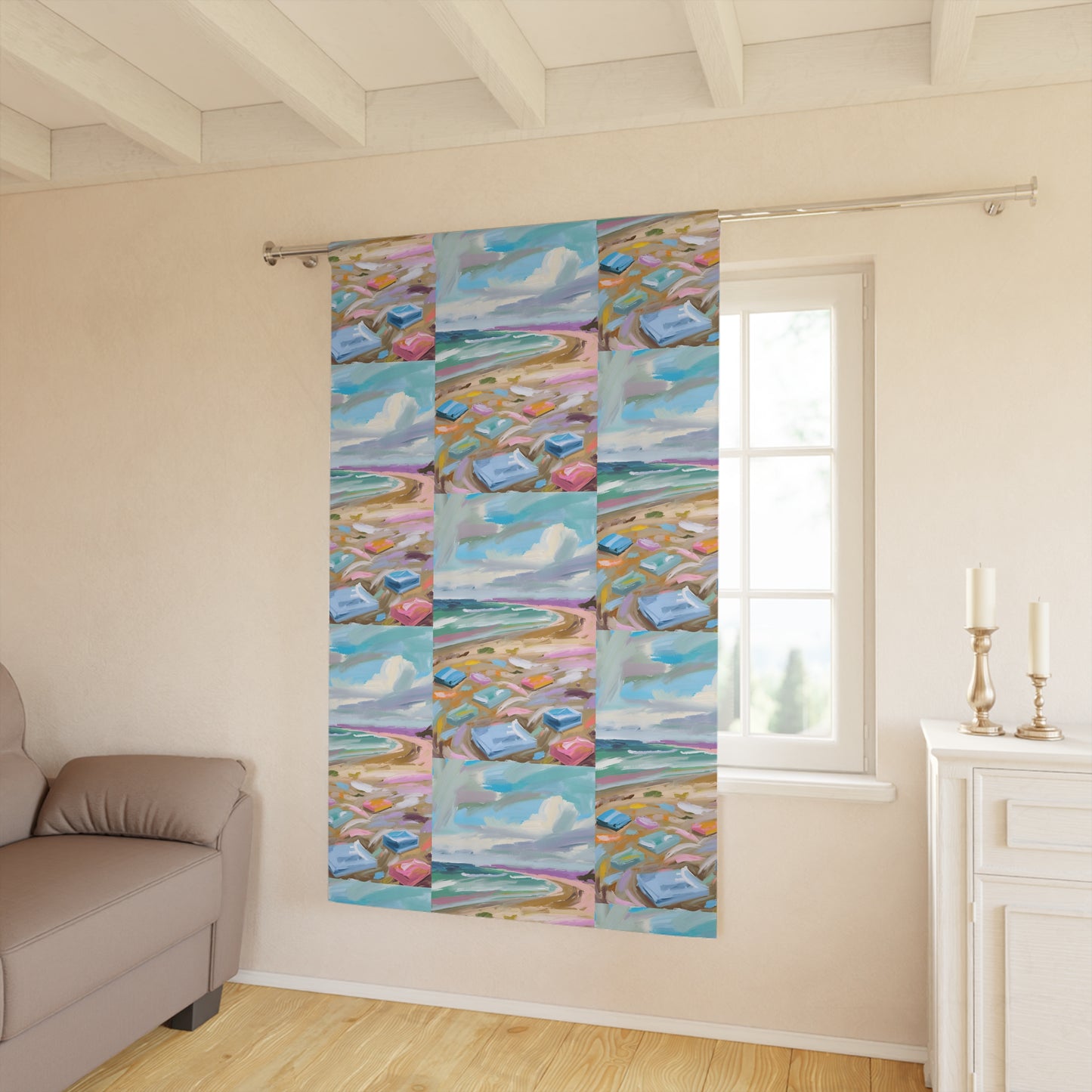The Beach Window Curtain (1 Piece)