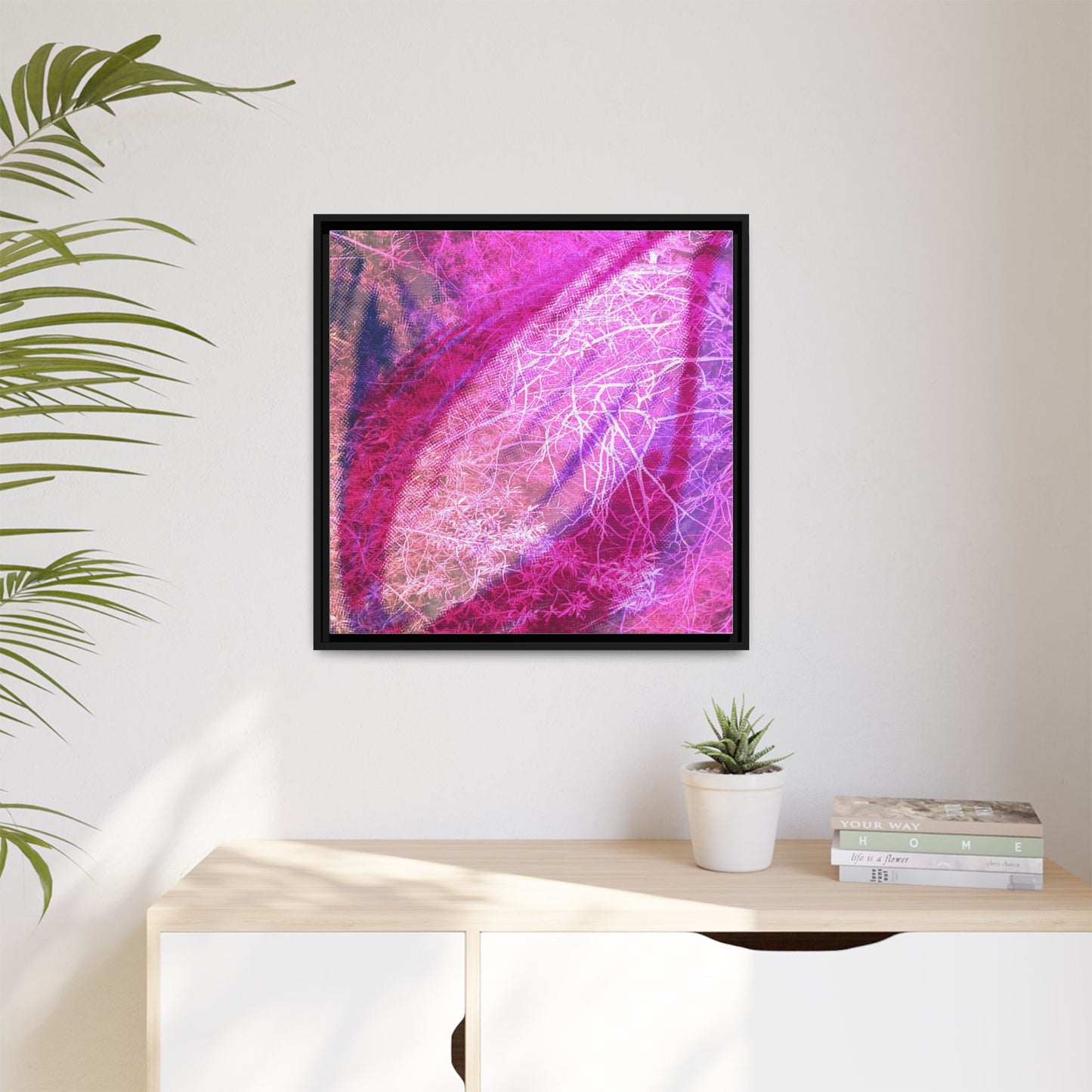 Bloom Framed Canvas Art