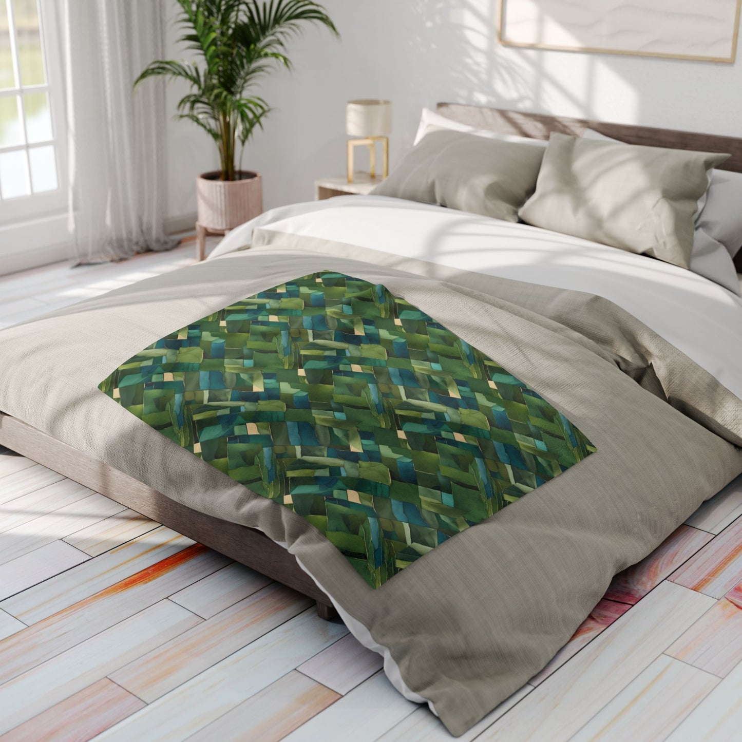 Jade Solace Arctic Fleece Blanket