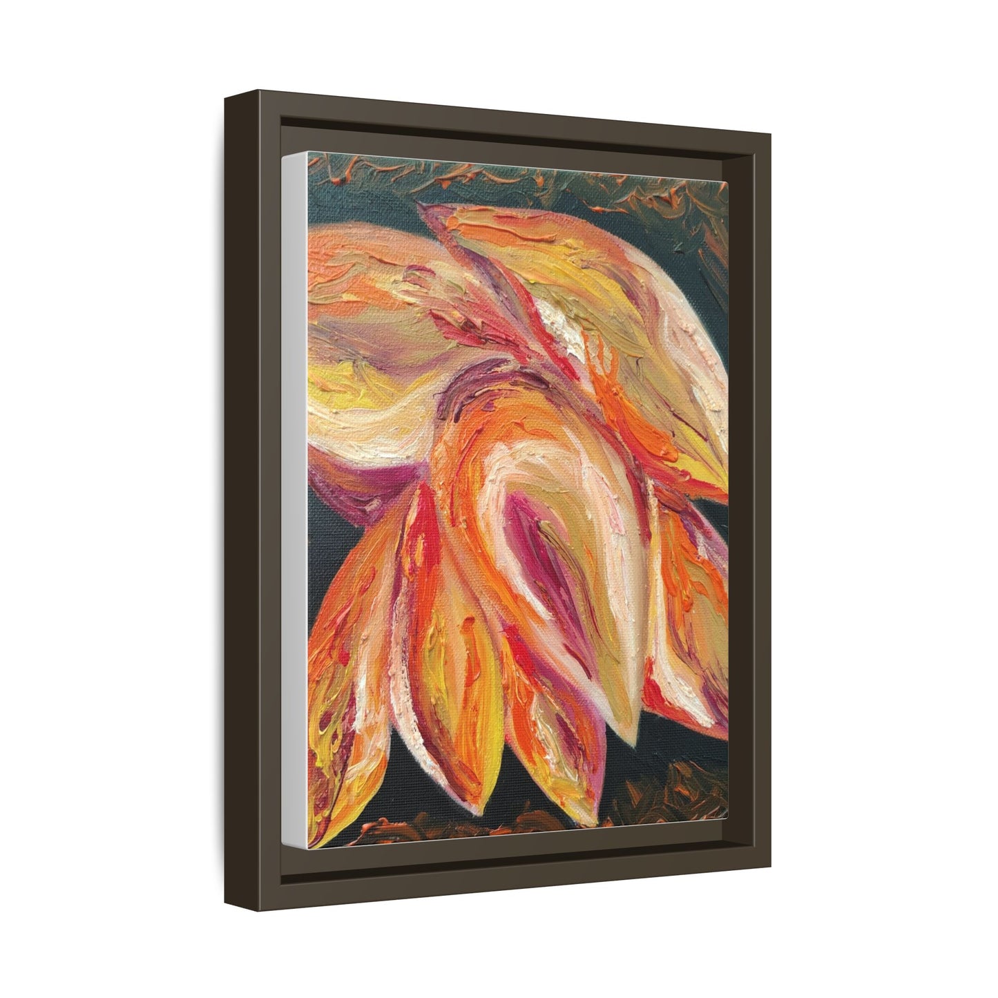 Dramatic Awakening Framed Canvas Art