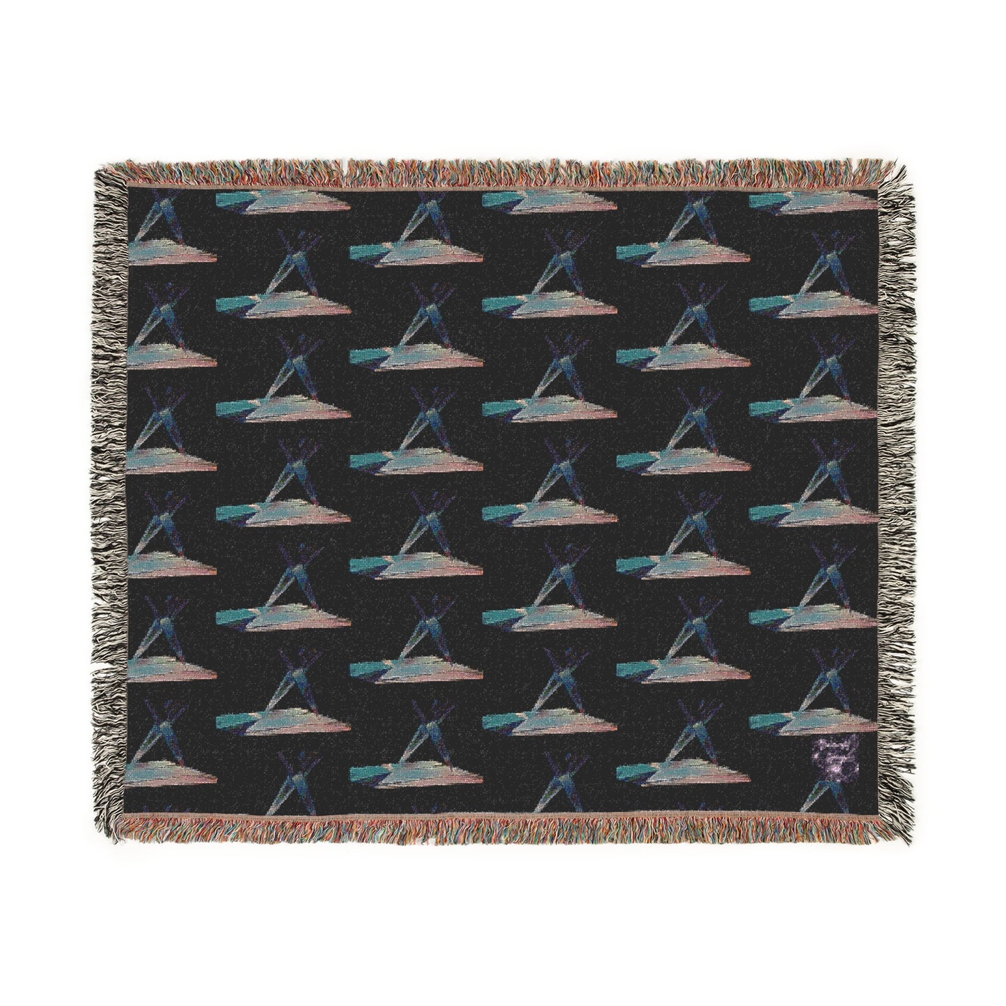 'Dance Amongst The Shadows' by Sarah Pooley 100% Cotton Cozy Blanket