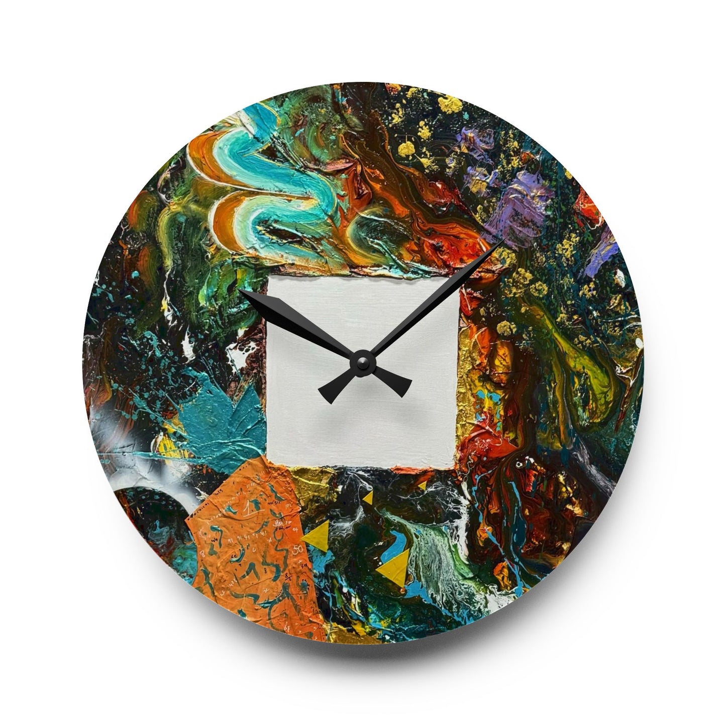 Headspace by James Sherwood Wall Clock