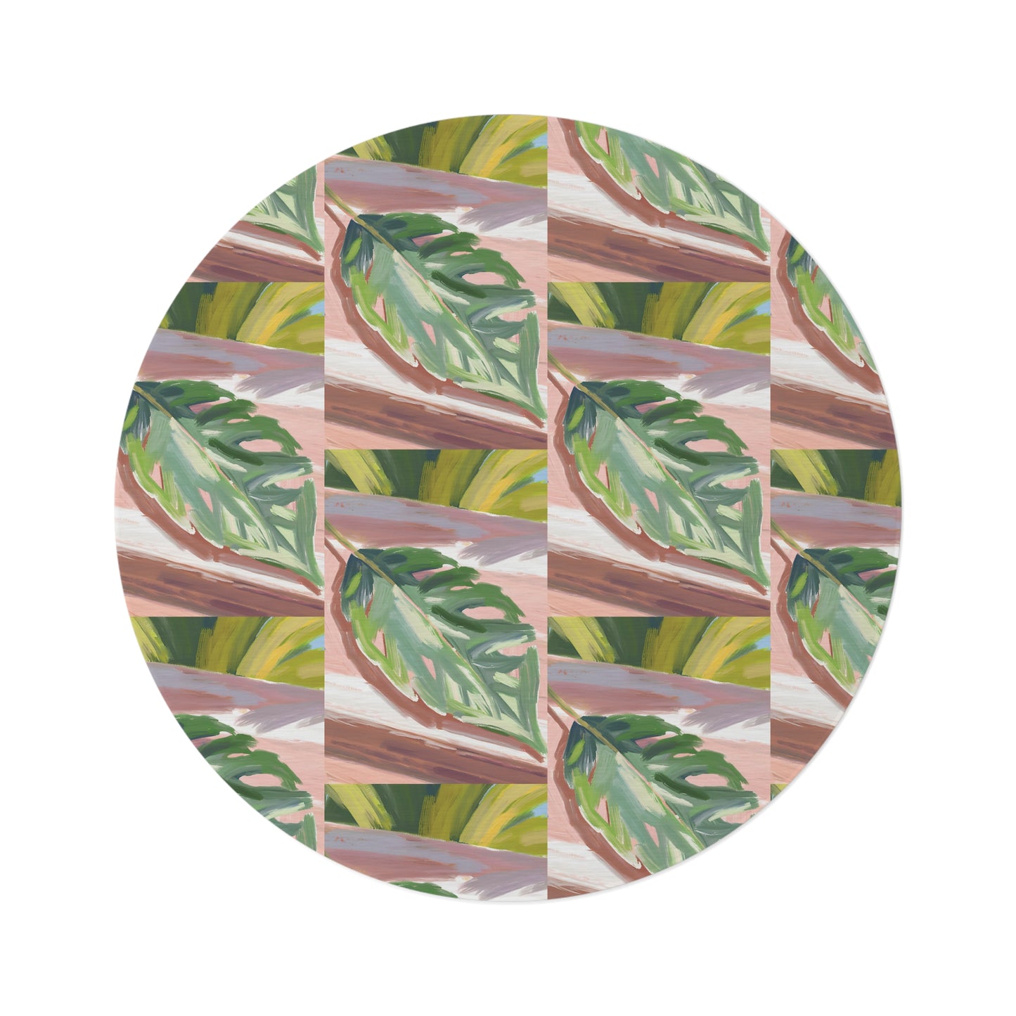The Leaf Round Rug