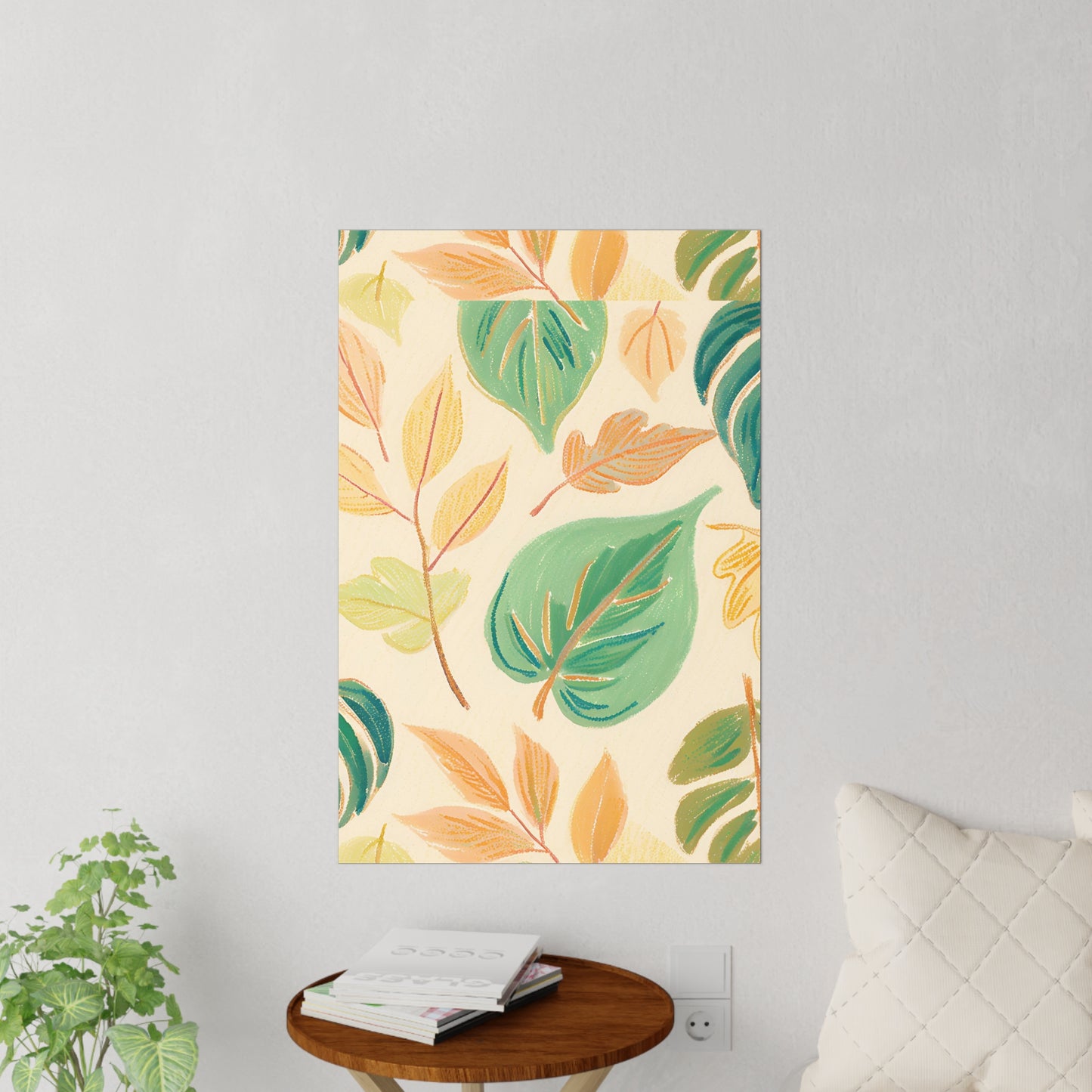 Calm Leaves Wall Decals