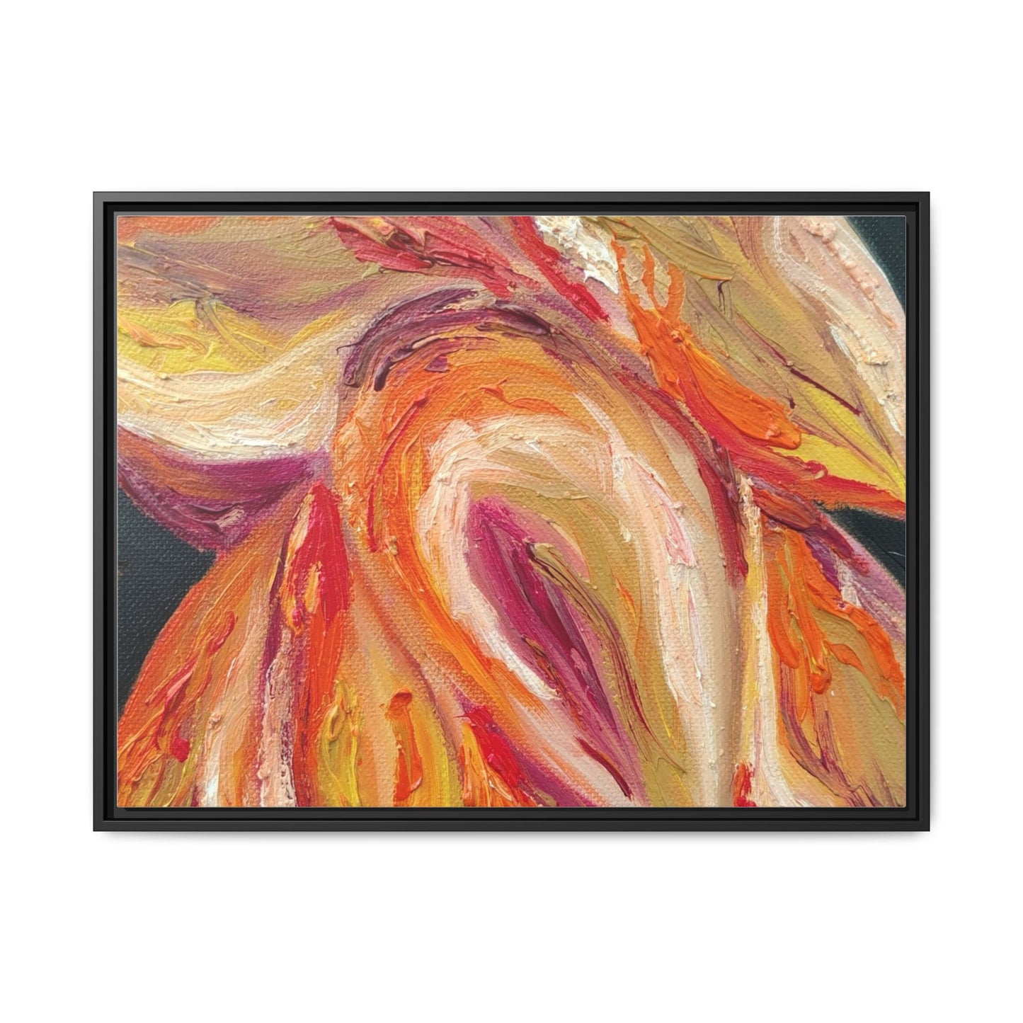 Dramatic Awakening Framed Canvas Art