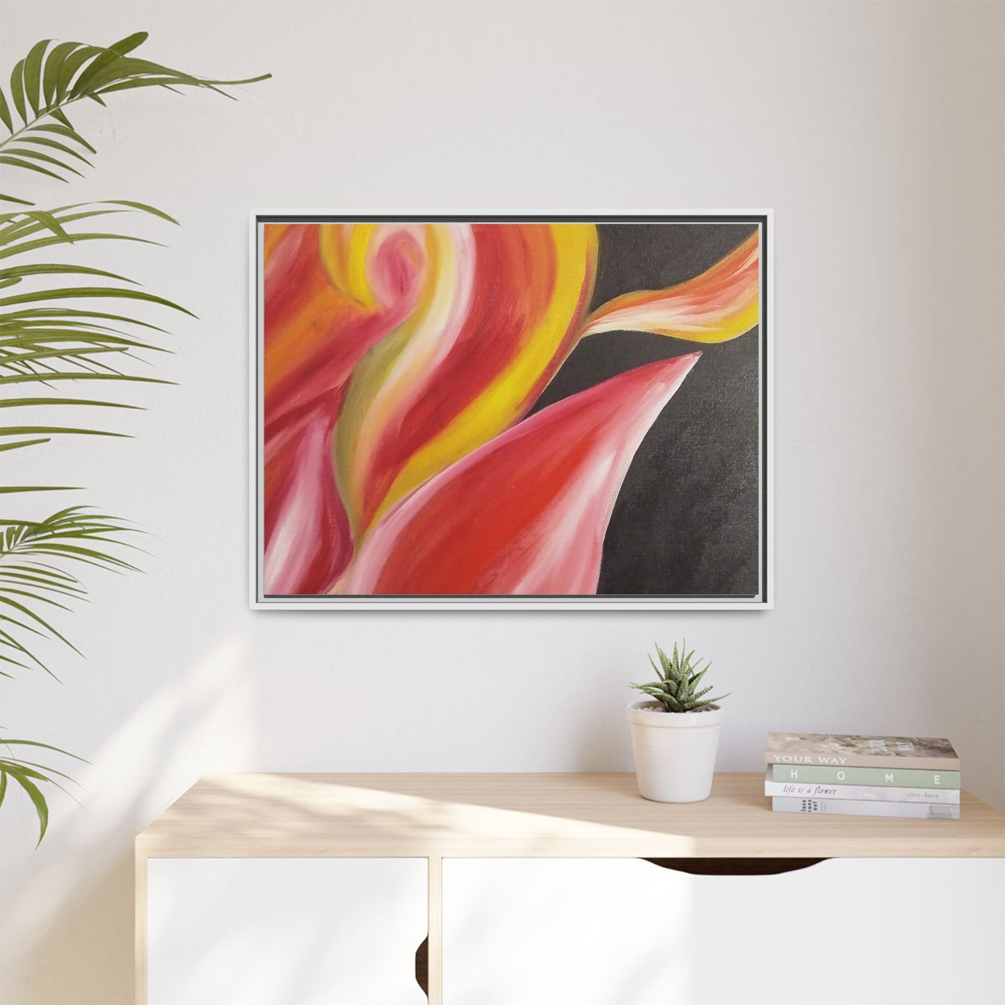 'A Autistic Phoenix' Framed Canvas Art