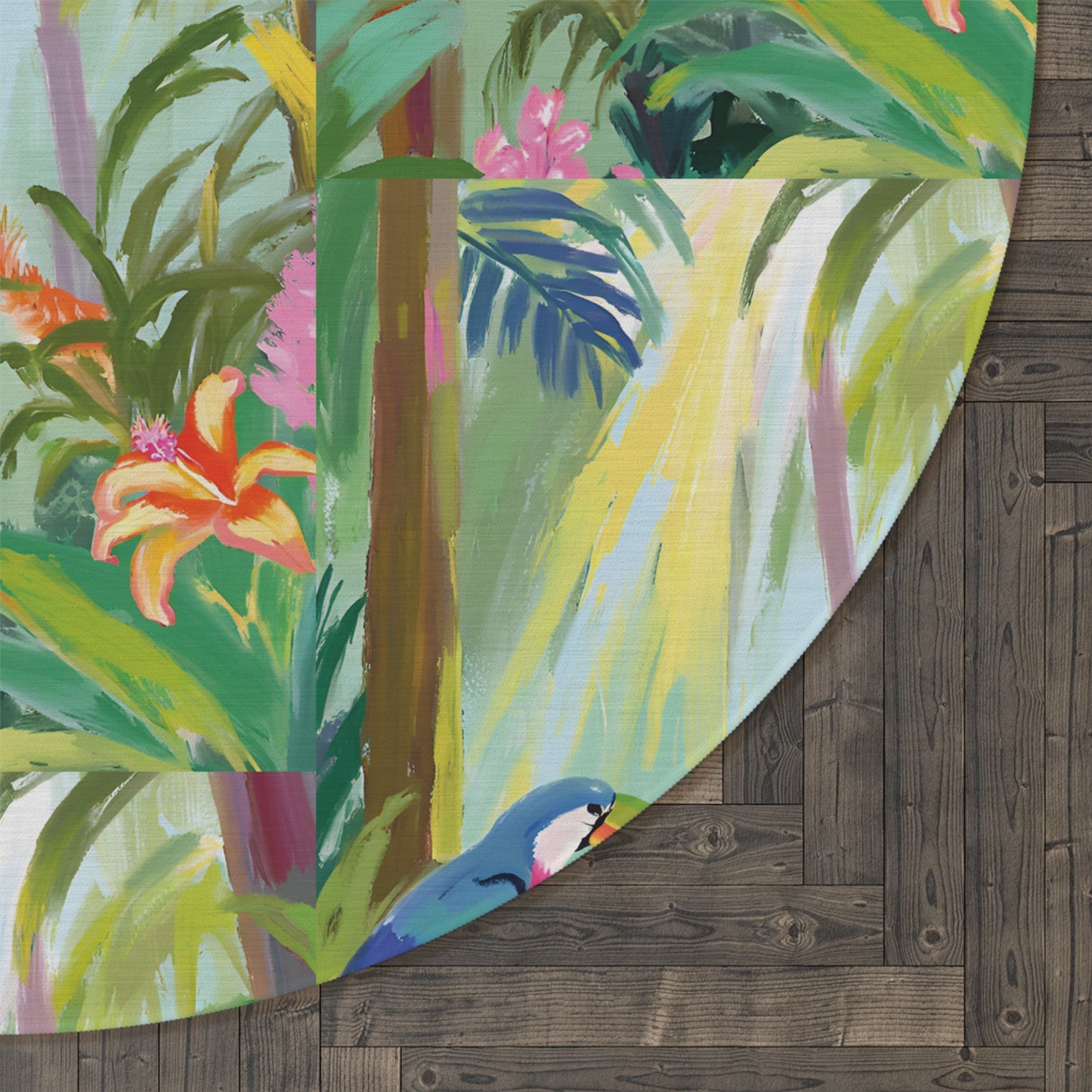 Rainforest Round Rug