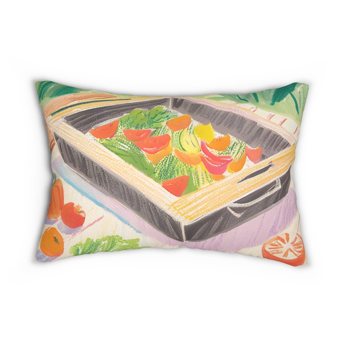 Food Lumbar Pillow