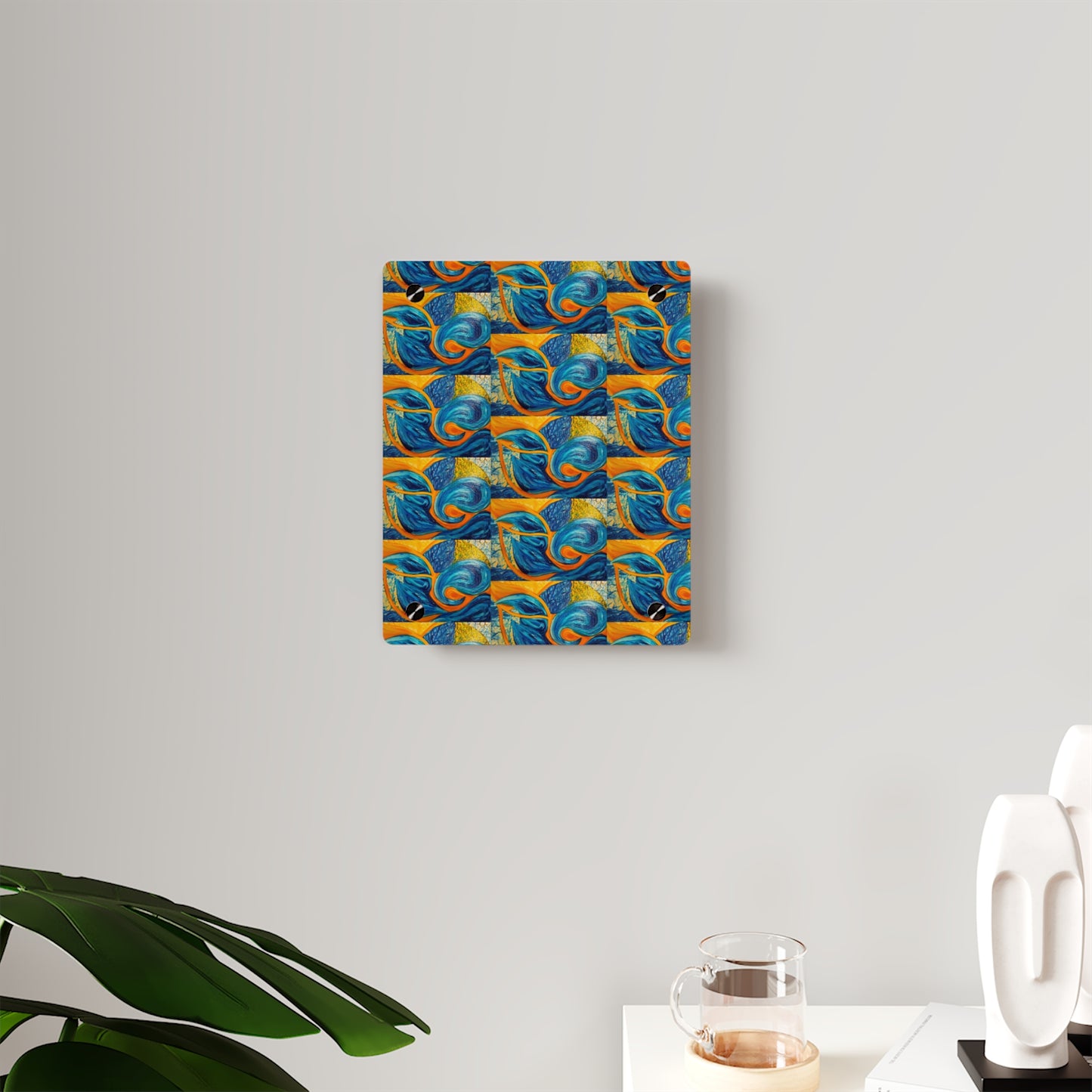 'A Meditation' Acrylic Wall Art Panels