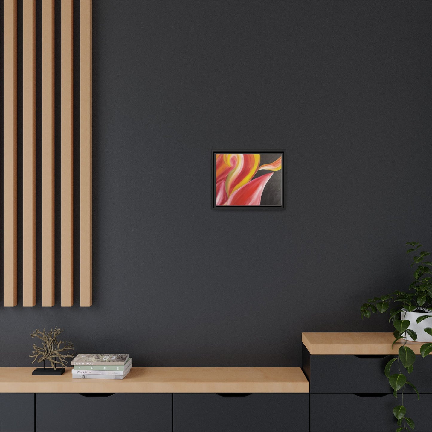 'A Autistic Phoenix' Framed Canvas Art