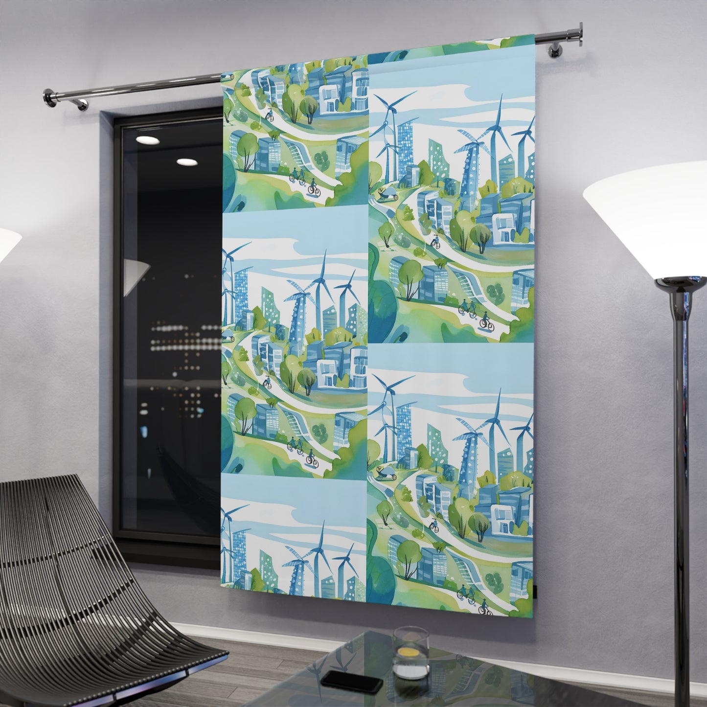 The City Window Curtain (1 Piece)