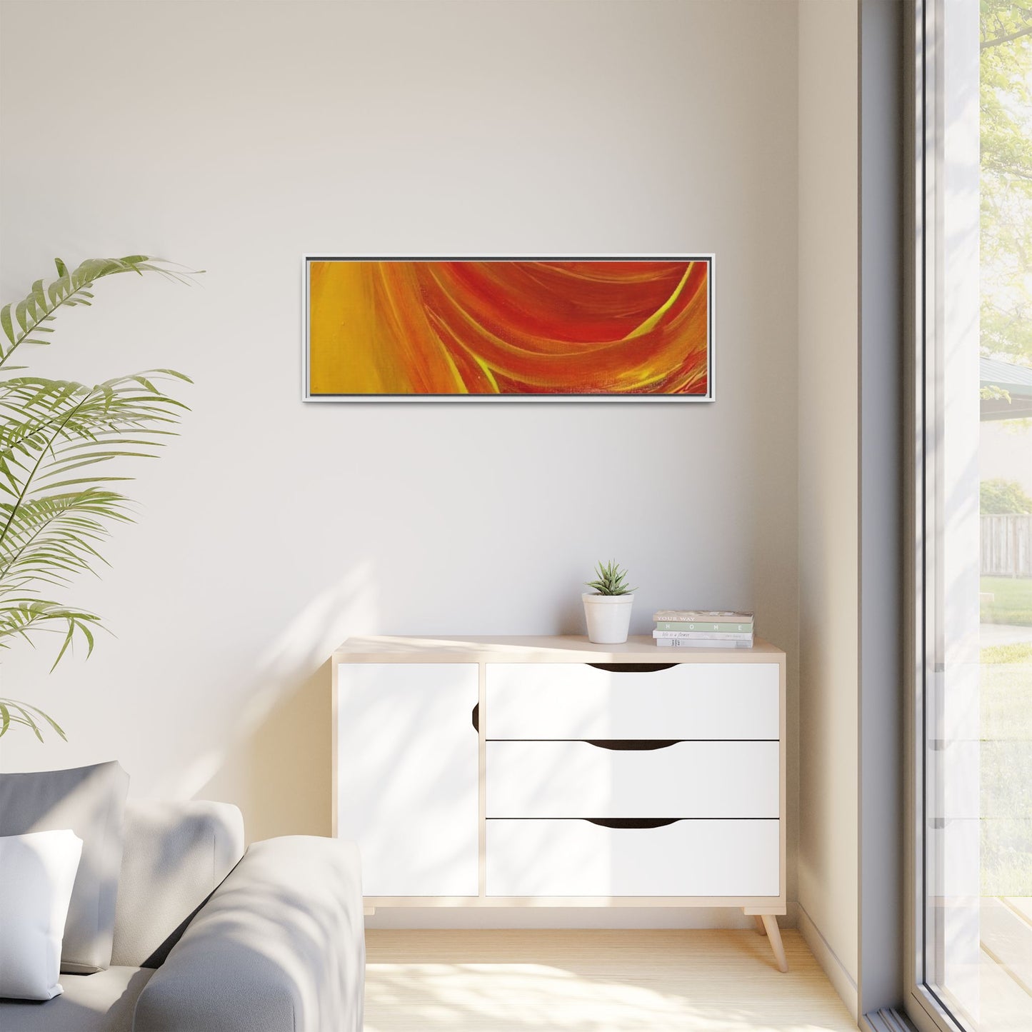 'Autumn' Framed Canvas Art