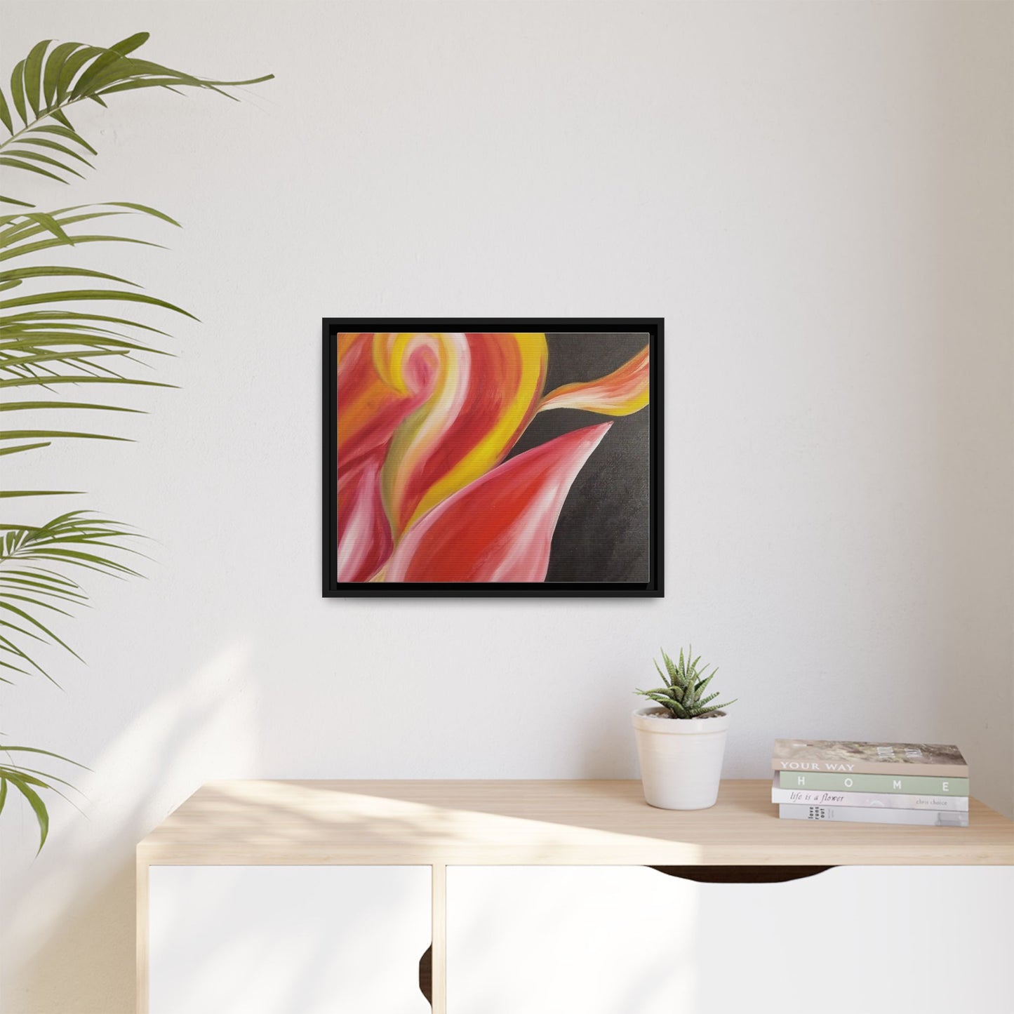 'A Autistic Phoenix' Framed Canvas Art