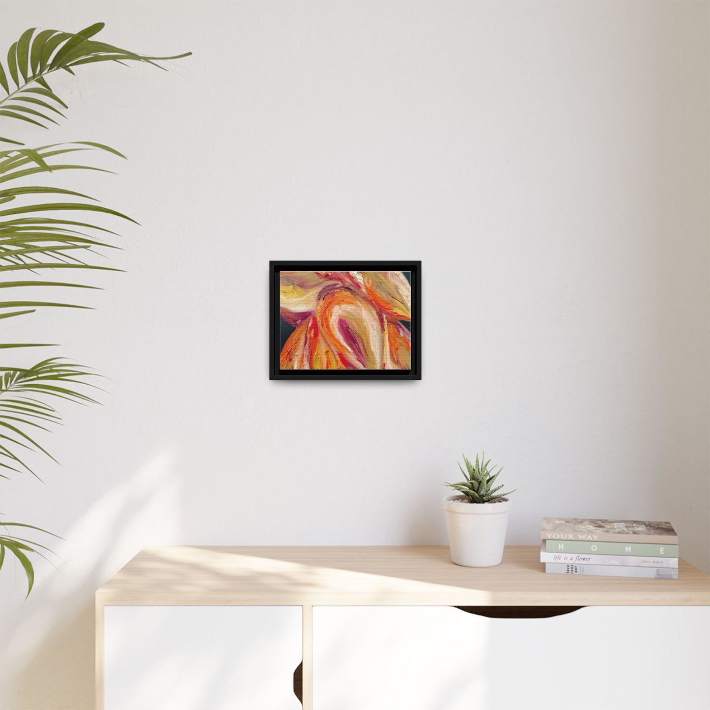 Dramatic Awakening Framed Canvas Art