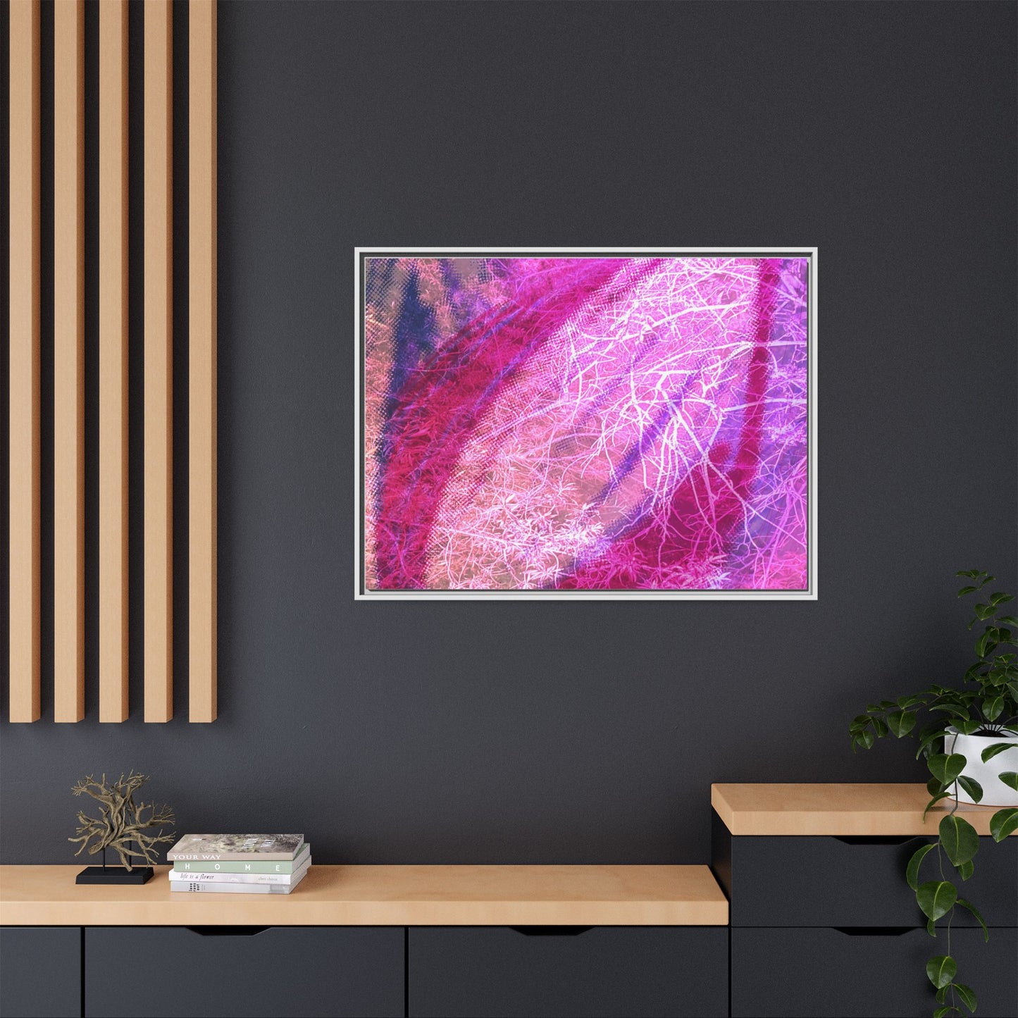 Bloom Framed Canvas Art