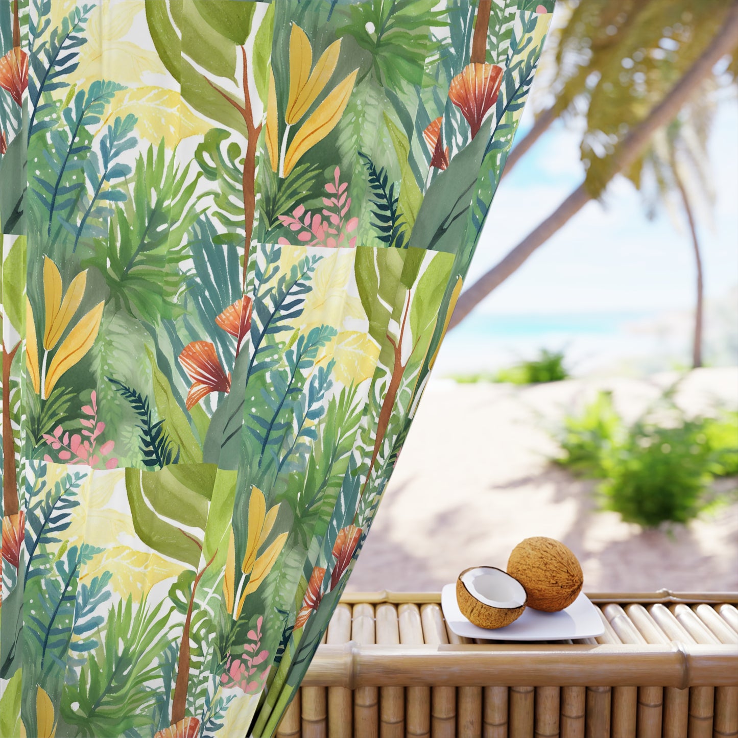 Forest Window Curtain (1 Piece)