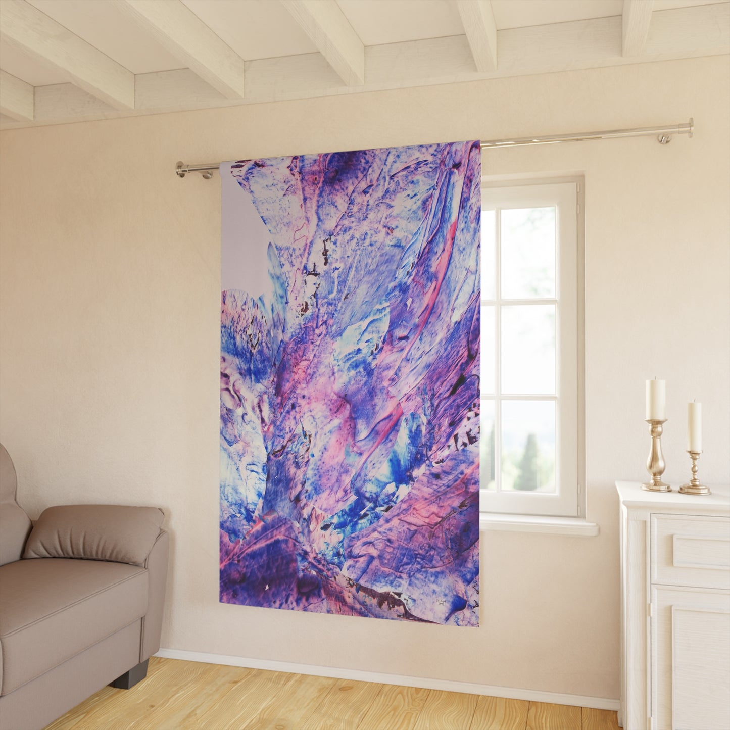 Butterfly by Lu Meng Window Curtains (1 Piece)