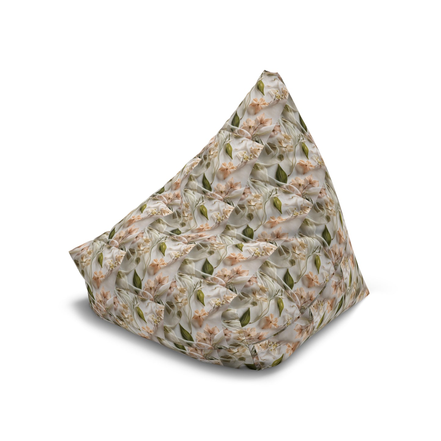Botanical Elegance Bean Bag Chair Cover
