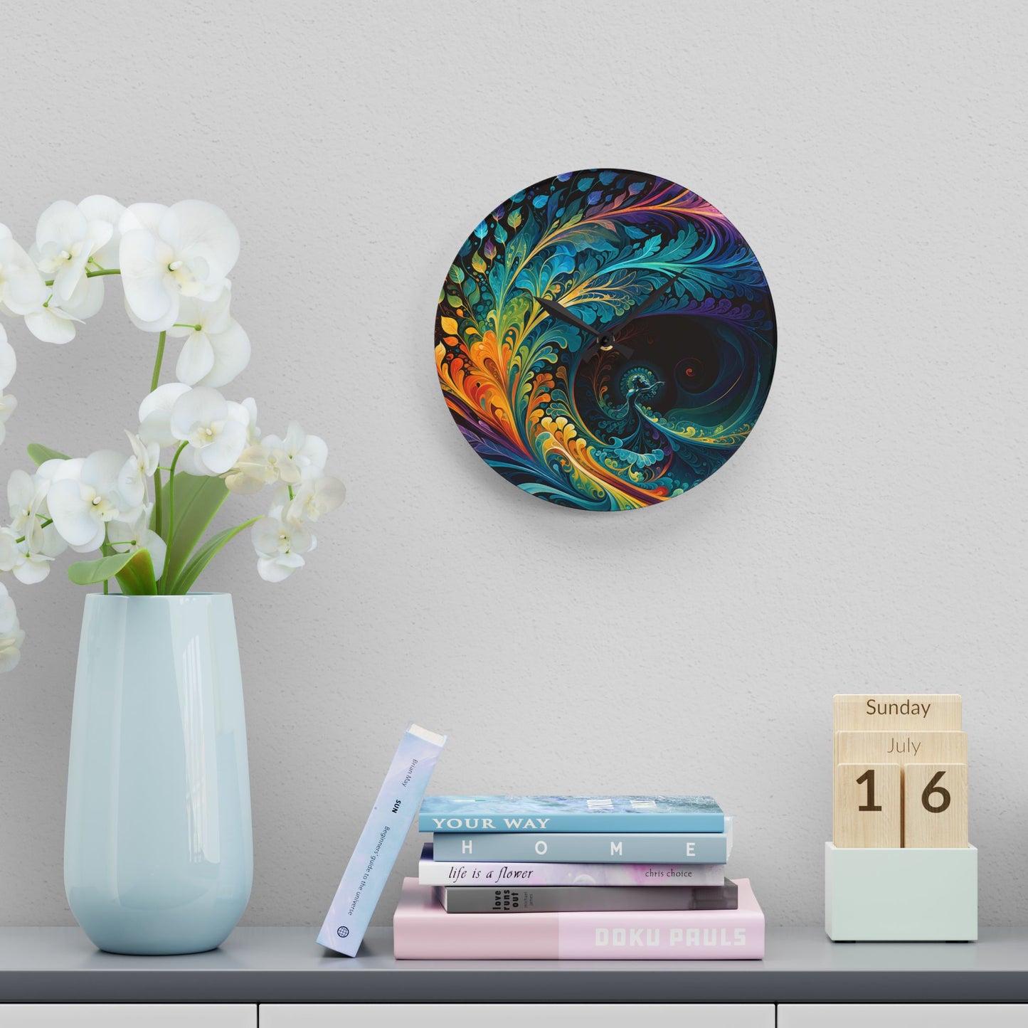 The Rhythm of Expression by Madland Wall Clock
