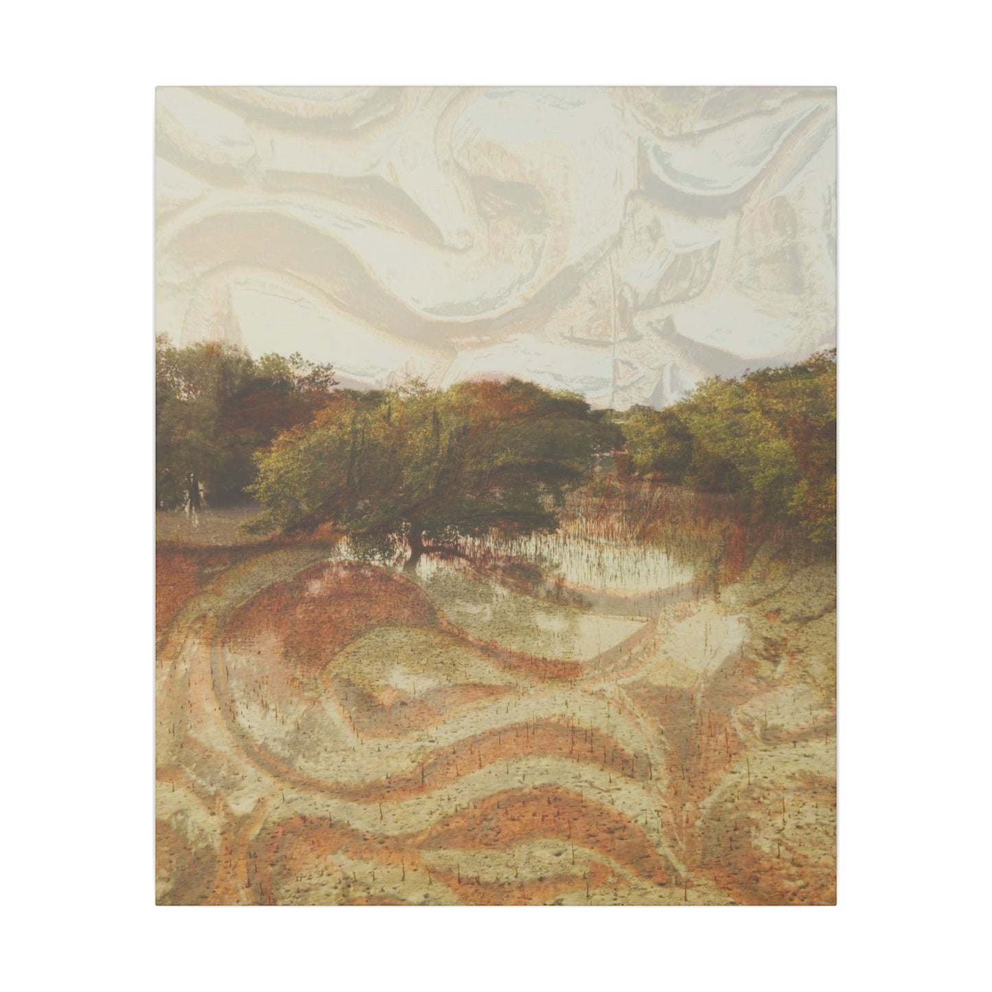 Serene Mangroves Canvas