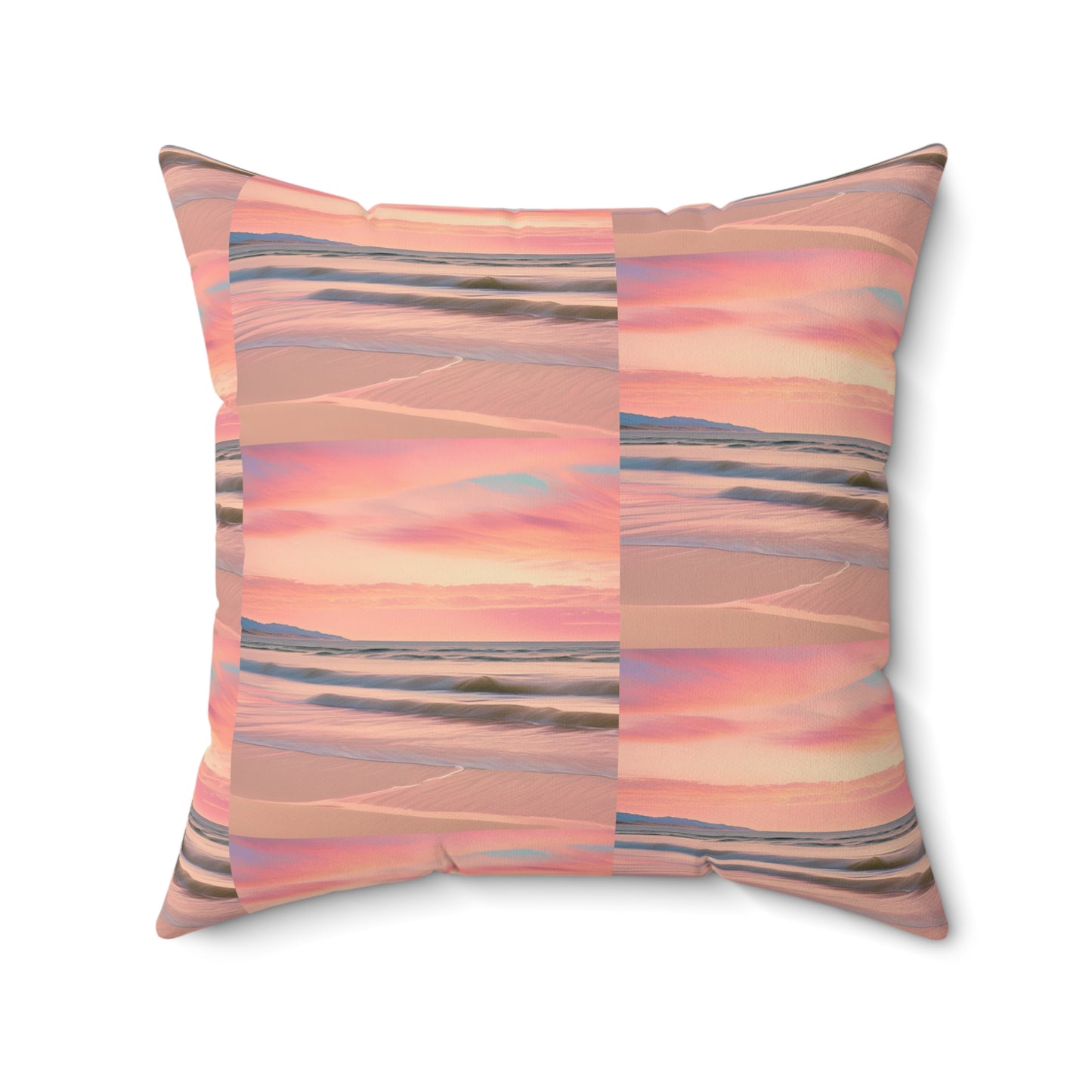 Horizon Faux Suede Square Pillow