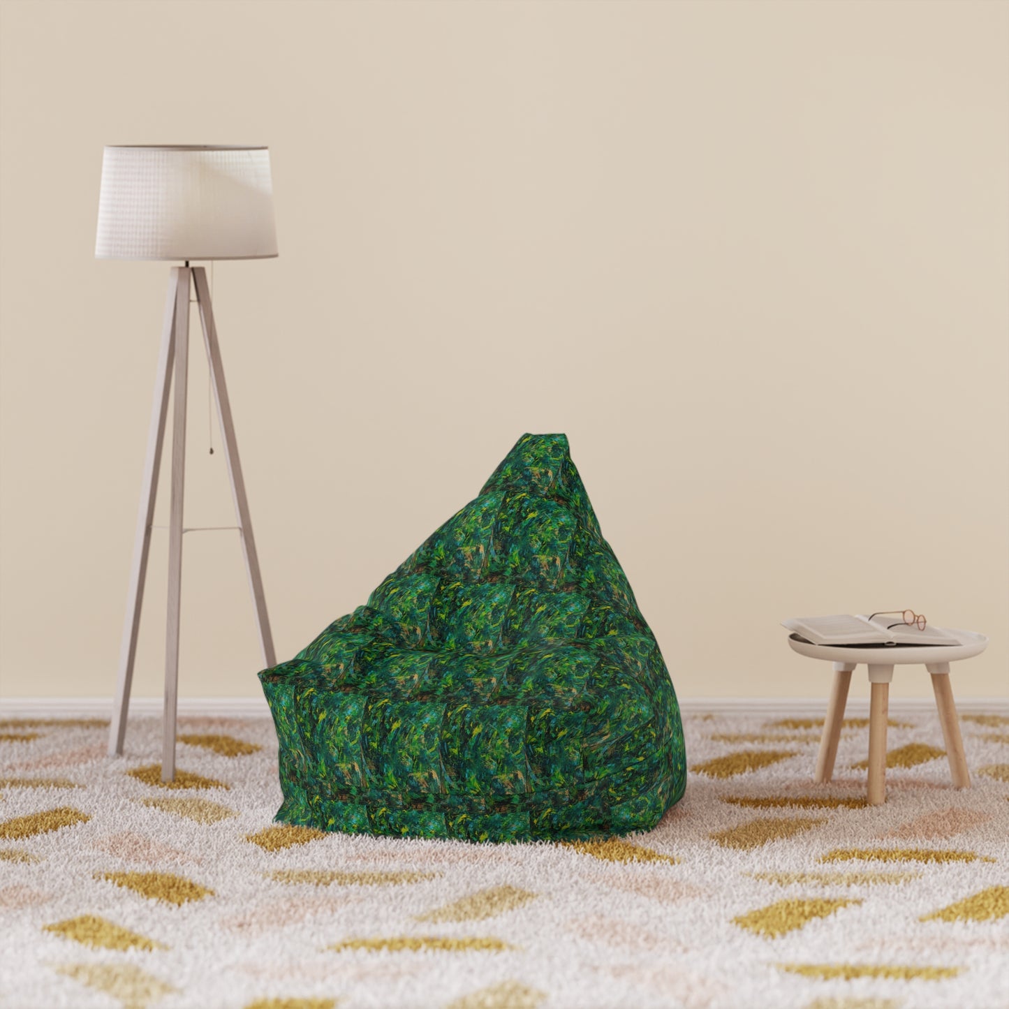 'The Woods and The Trees' by Catherine Sweet Bean Bag Chair Cover