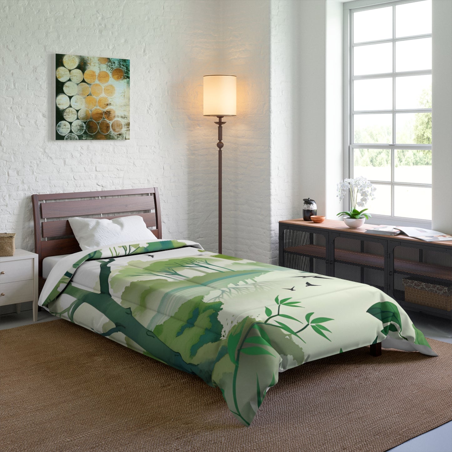 Tree Lake Comforter