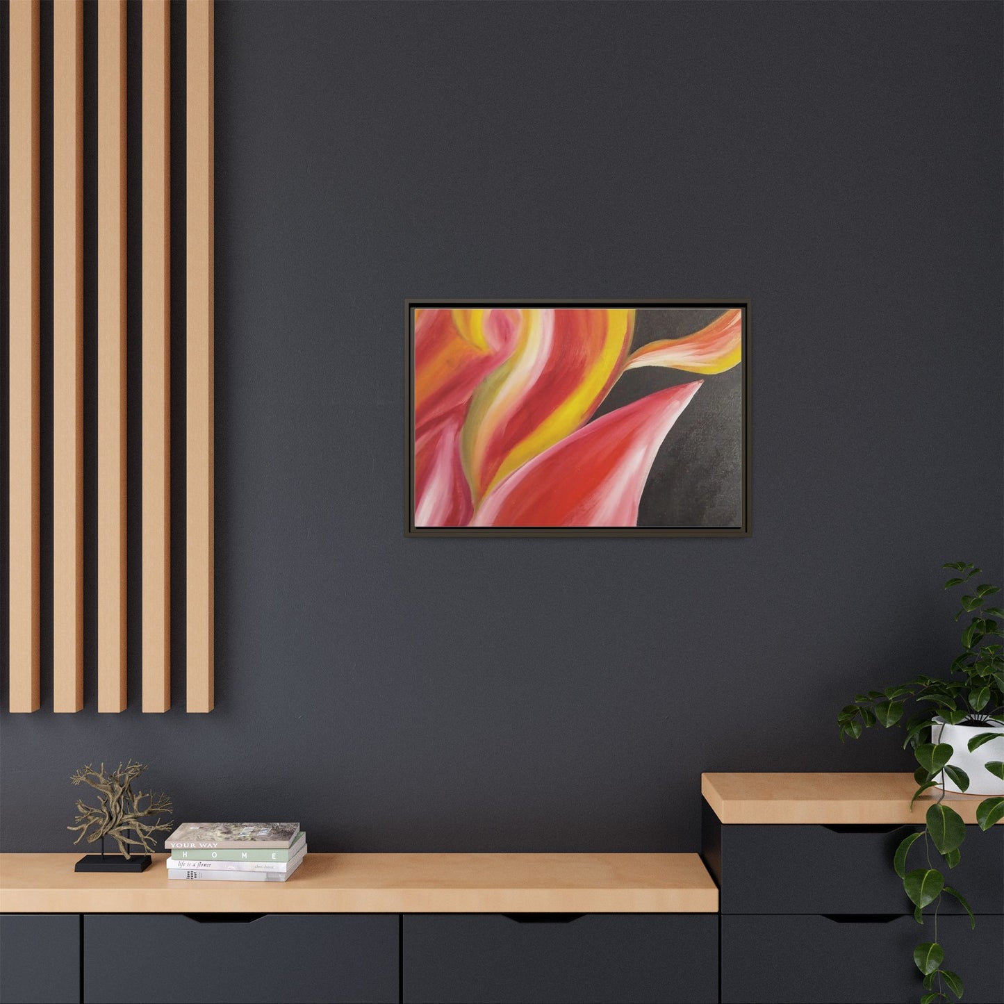 'A Autistic Phoenix' Framed Canvas Art