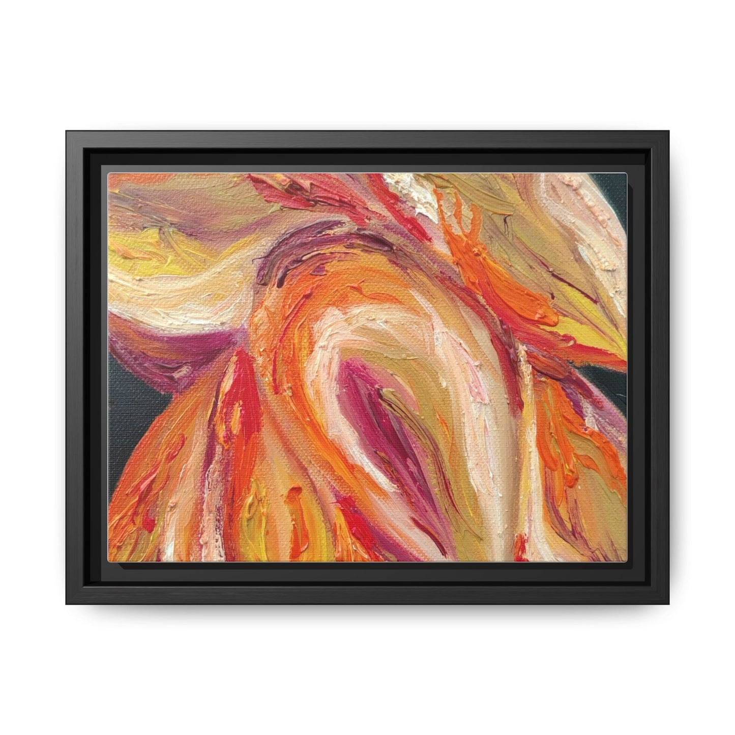 Dramatic Awakening Framed Canvas Art