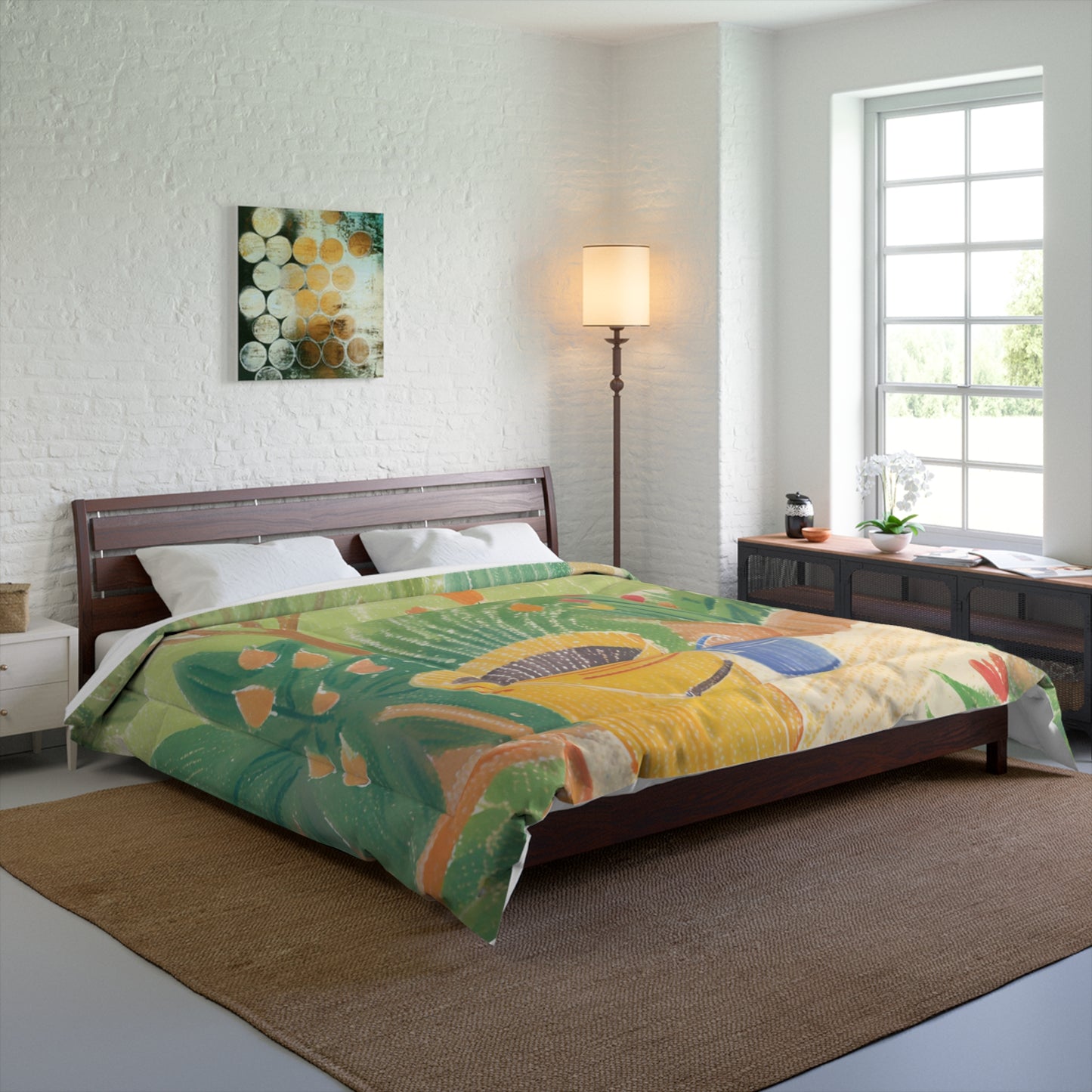 Rain Garden Comforter