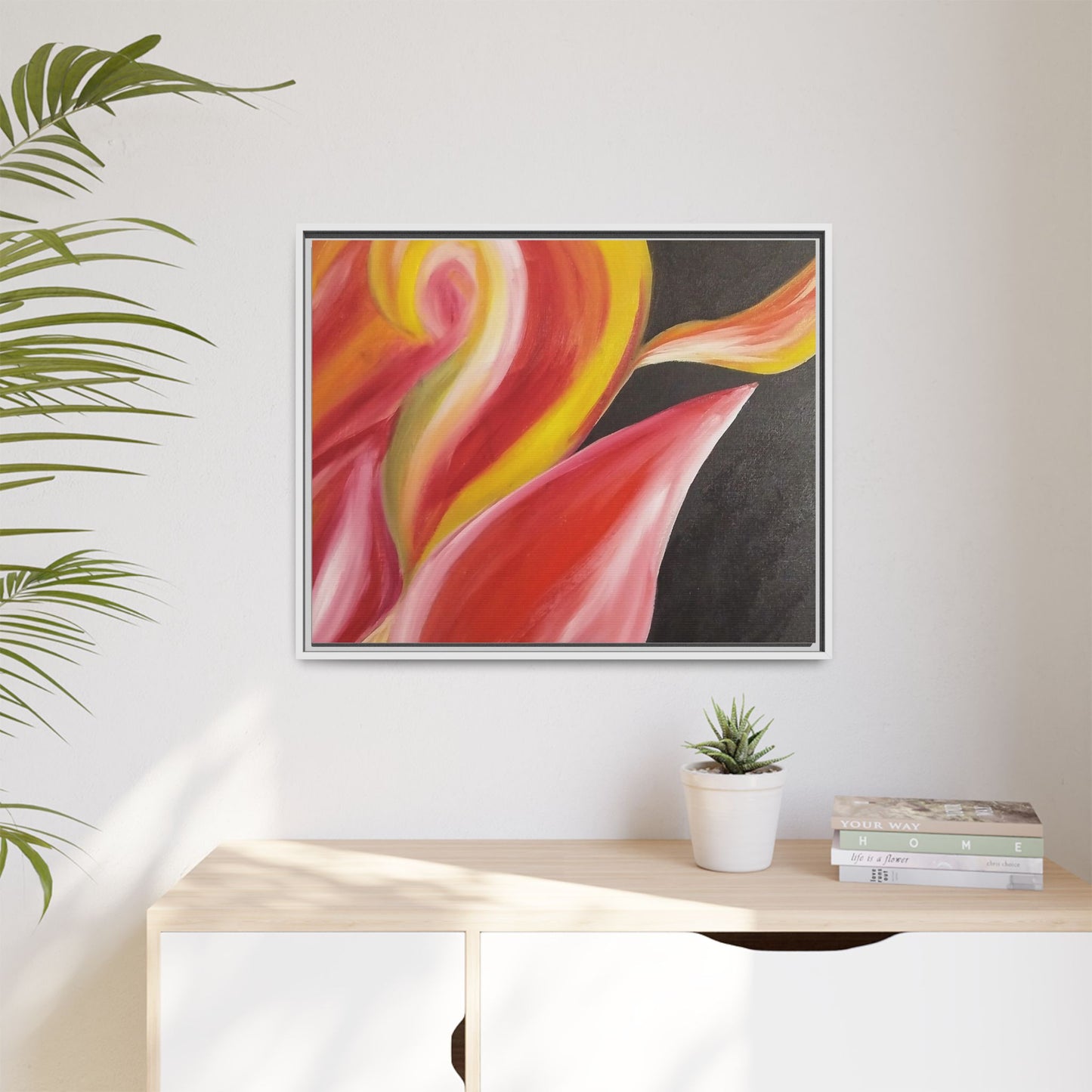 'A Autistic Phoenix' Framed Canvas Art