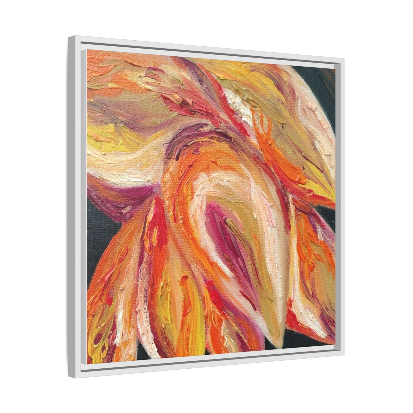 Dramatic Awakening Framed Canvas Art