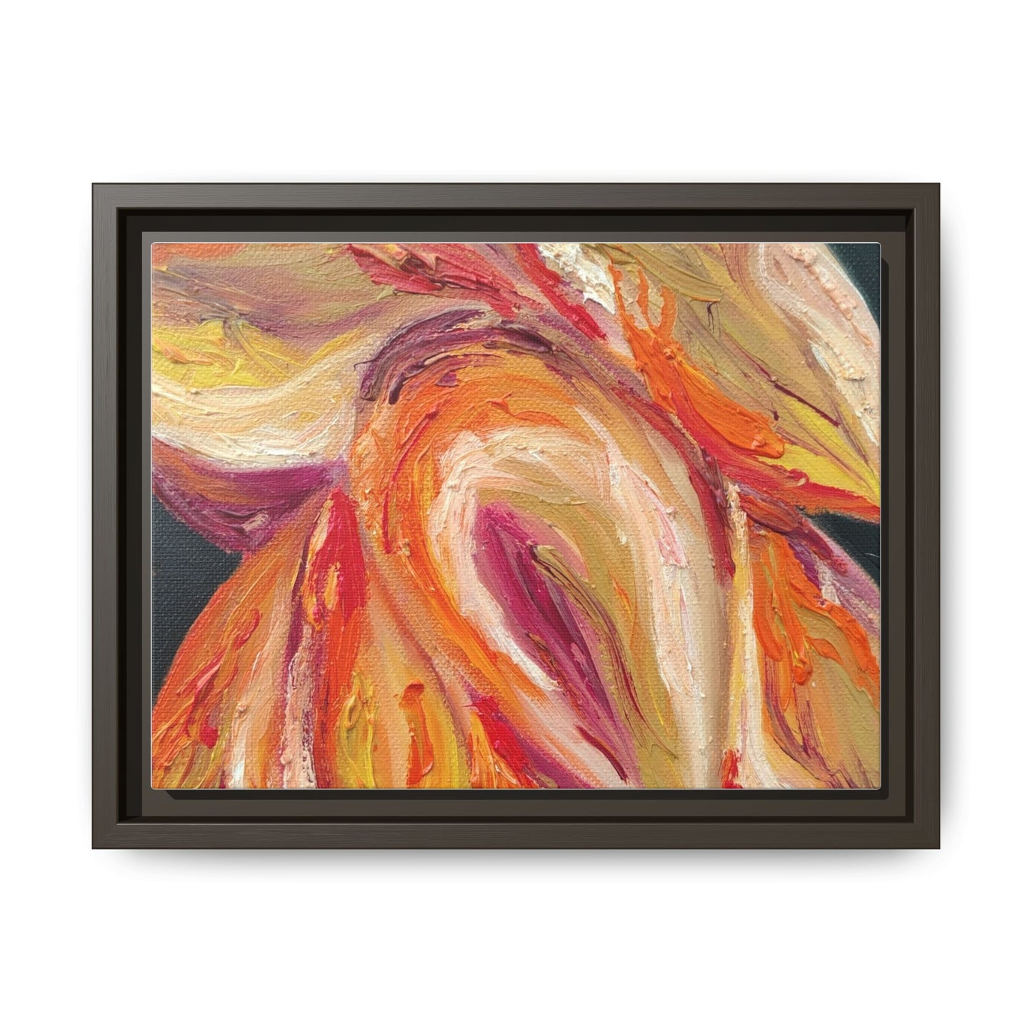 Dramatic Awakening Framed Canvas Art