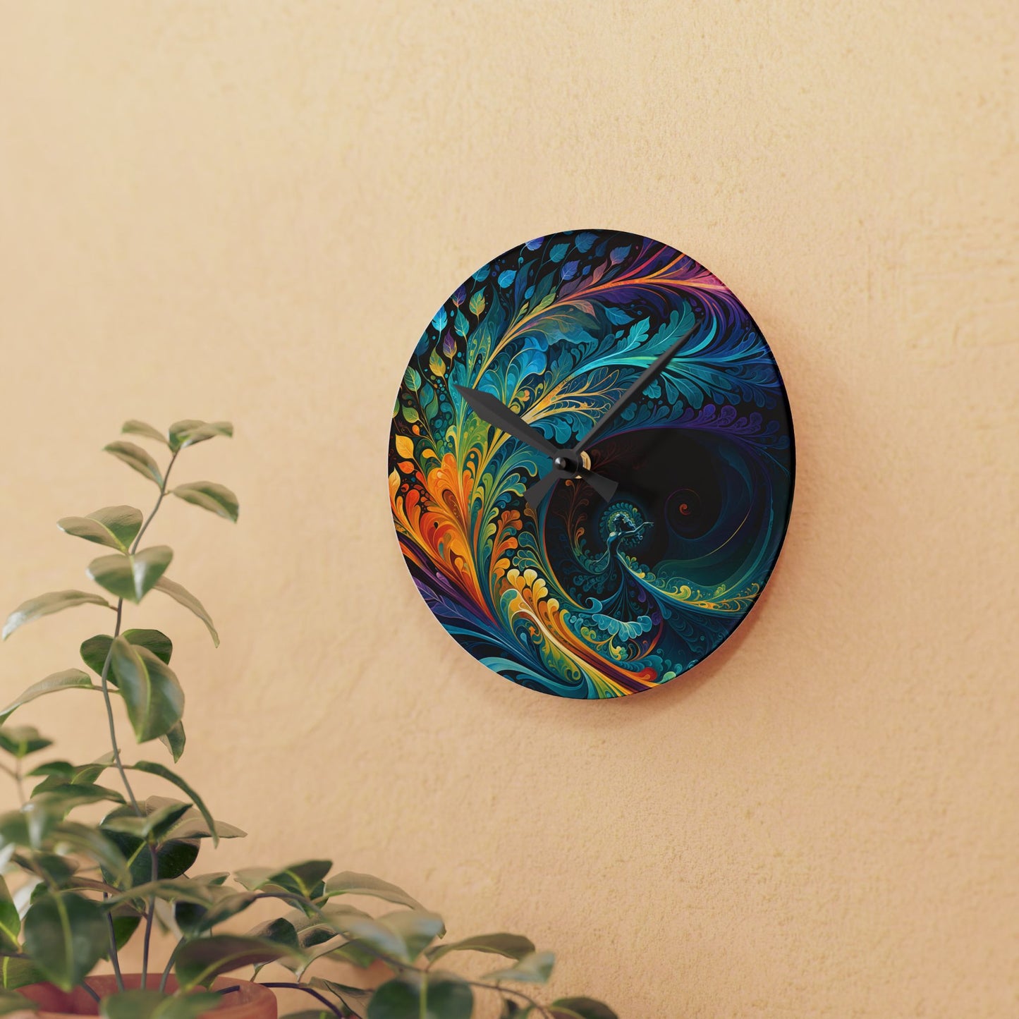 The Rhythm of Expression by Madland Wall Clock