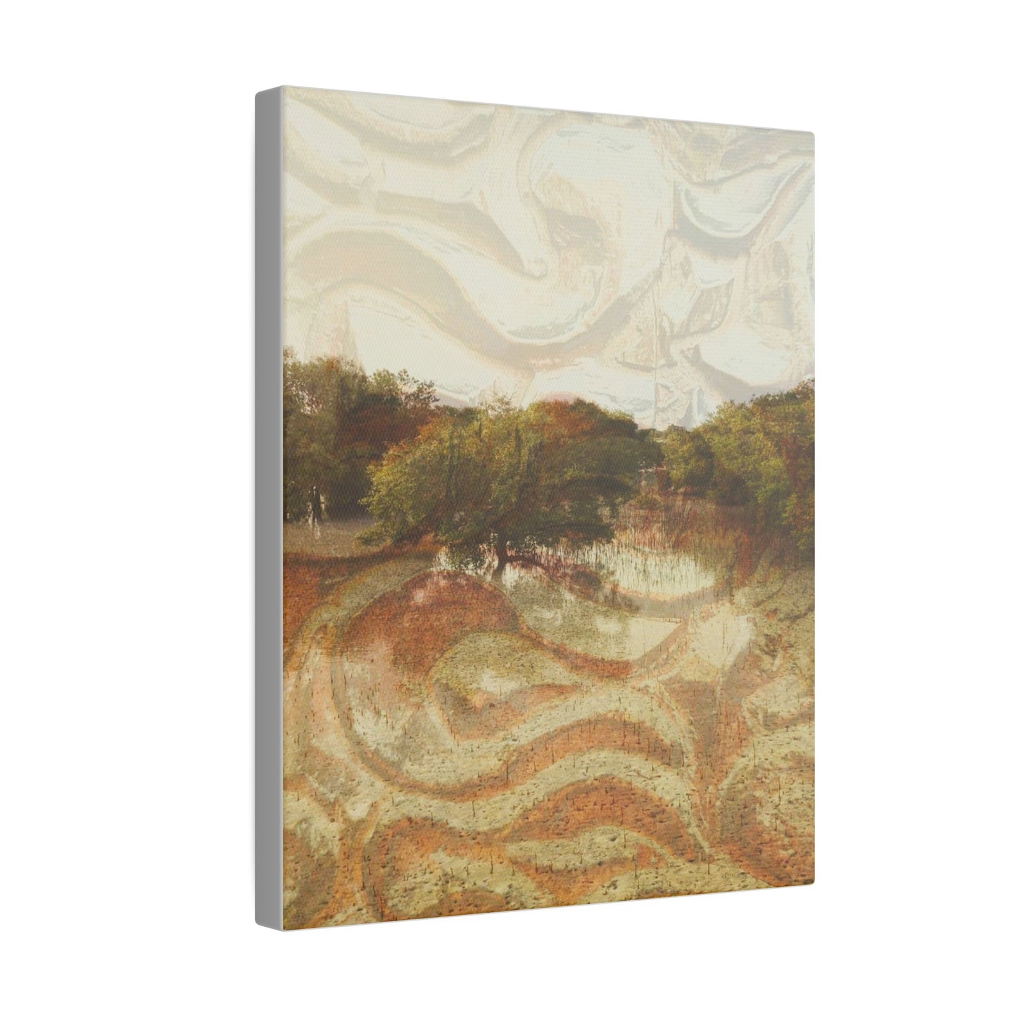 Serene Mangroves Canvas