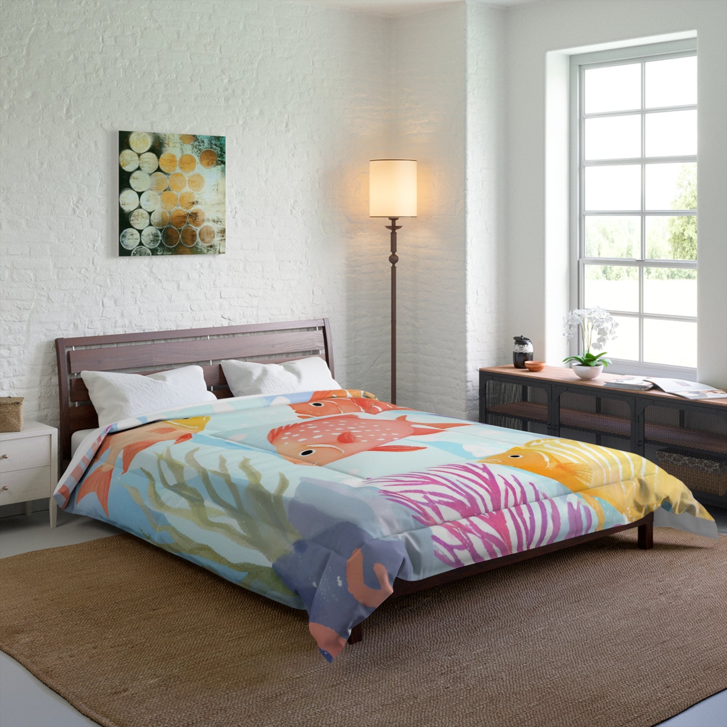 Coral Reef Comforter