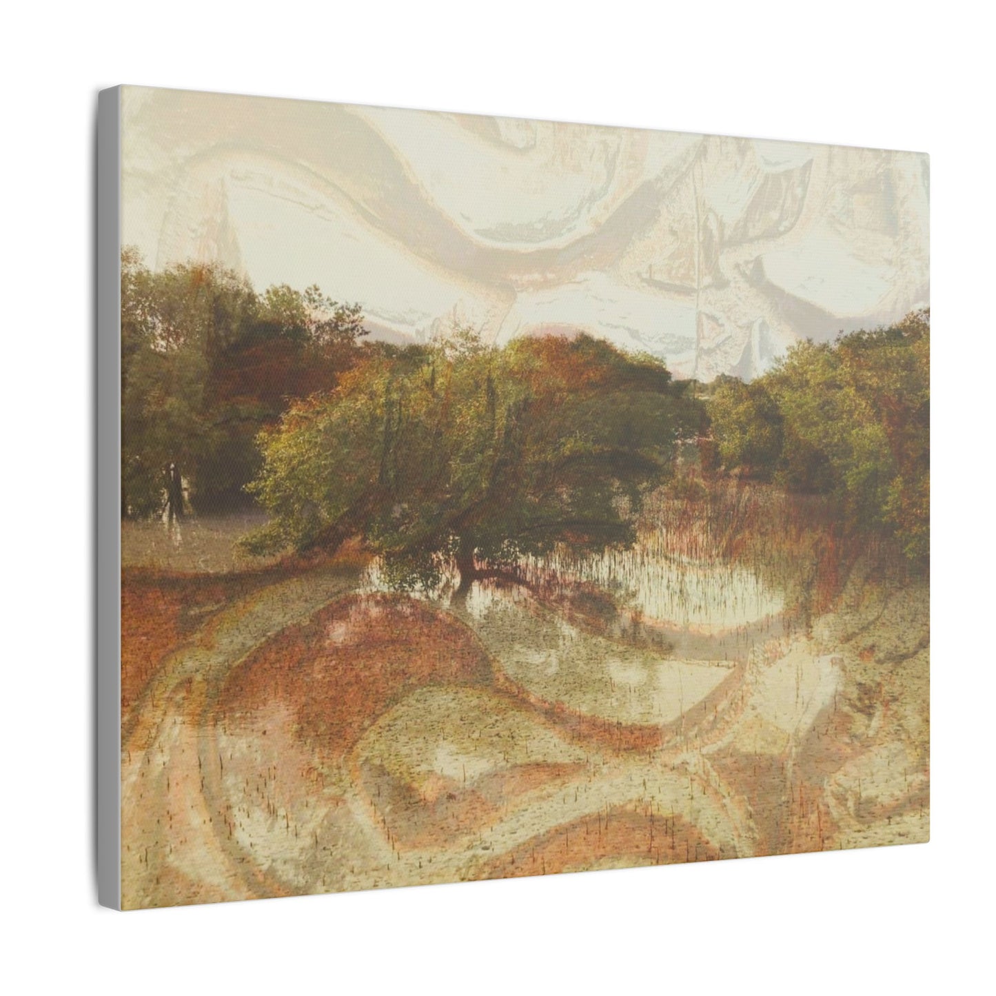 Serene Mangroves Canvas