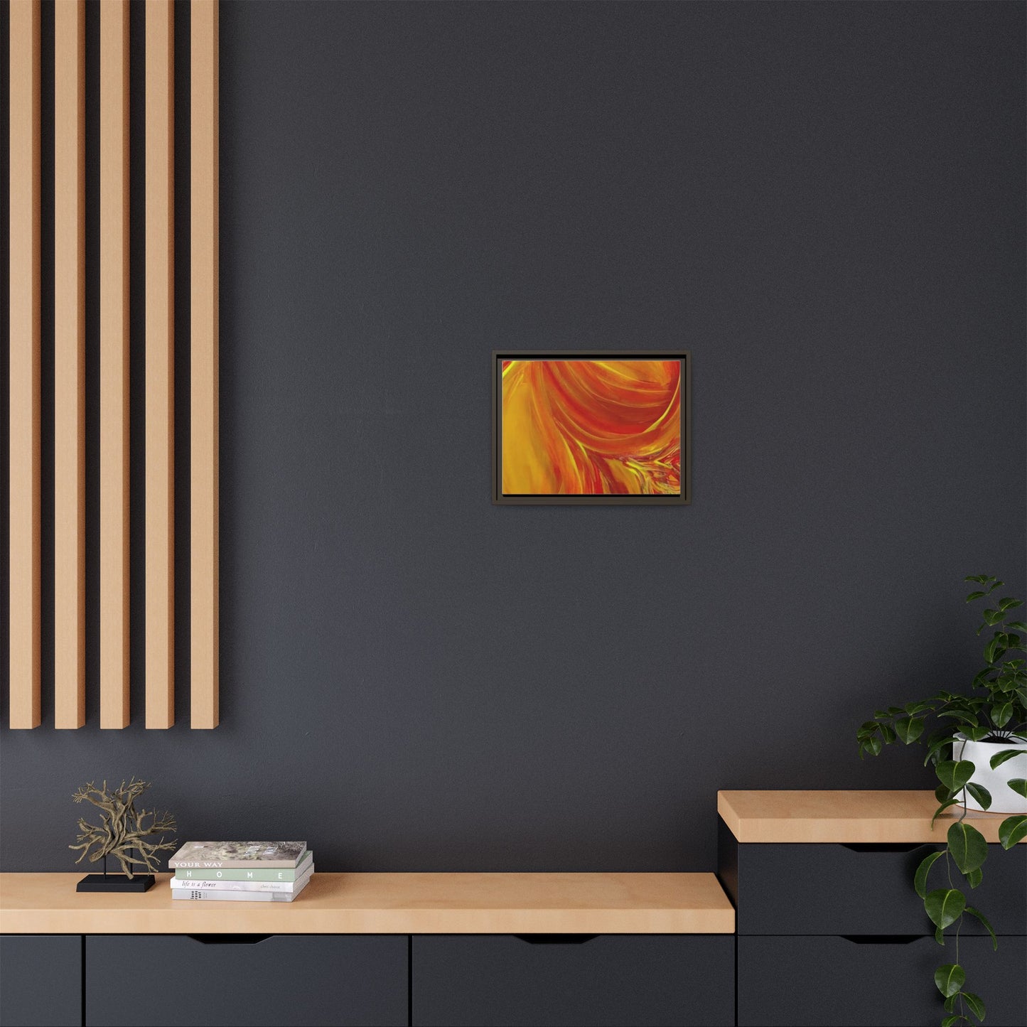 'Autumn' Framed Canvas Art