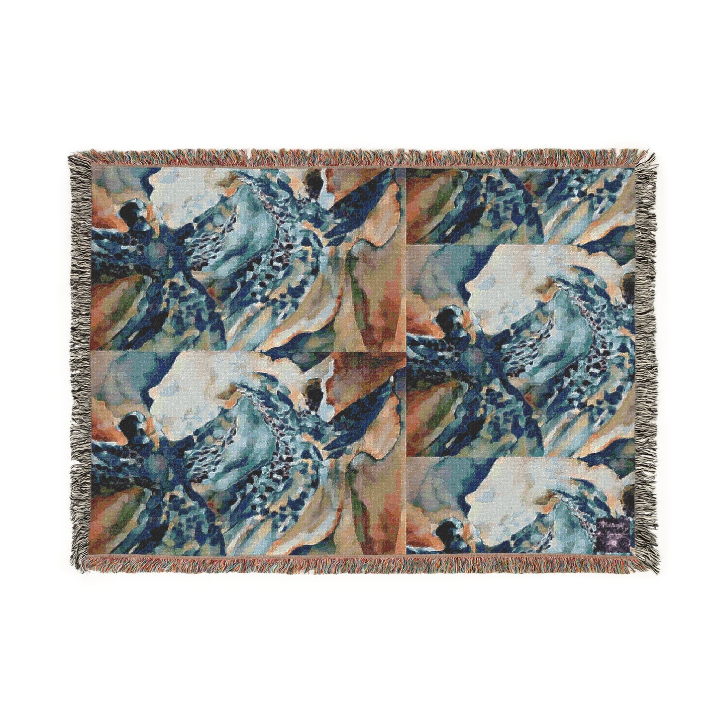 Liminal Light 1 by Helena Barbagelata Cotton Cozy Blanket