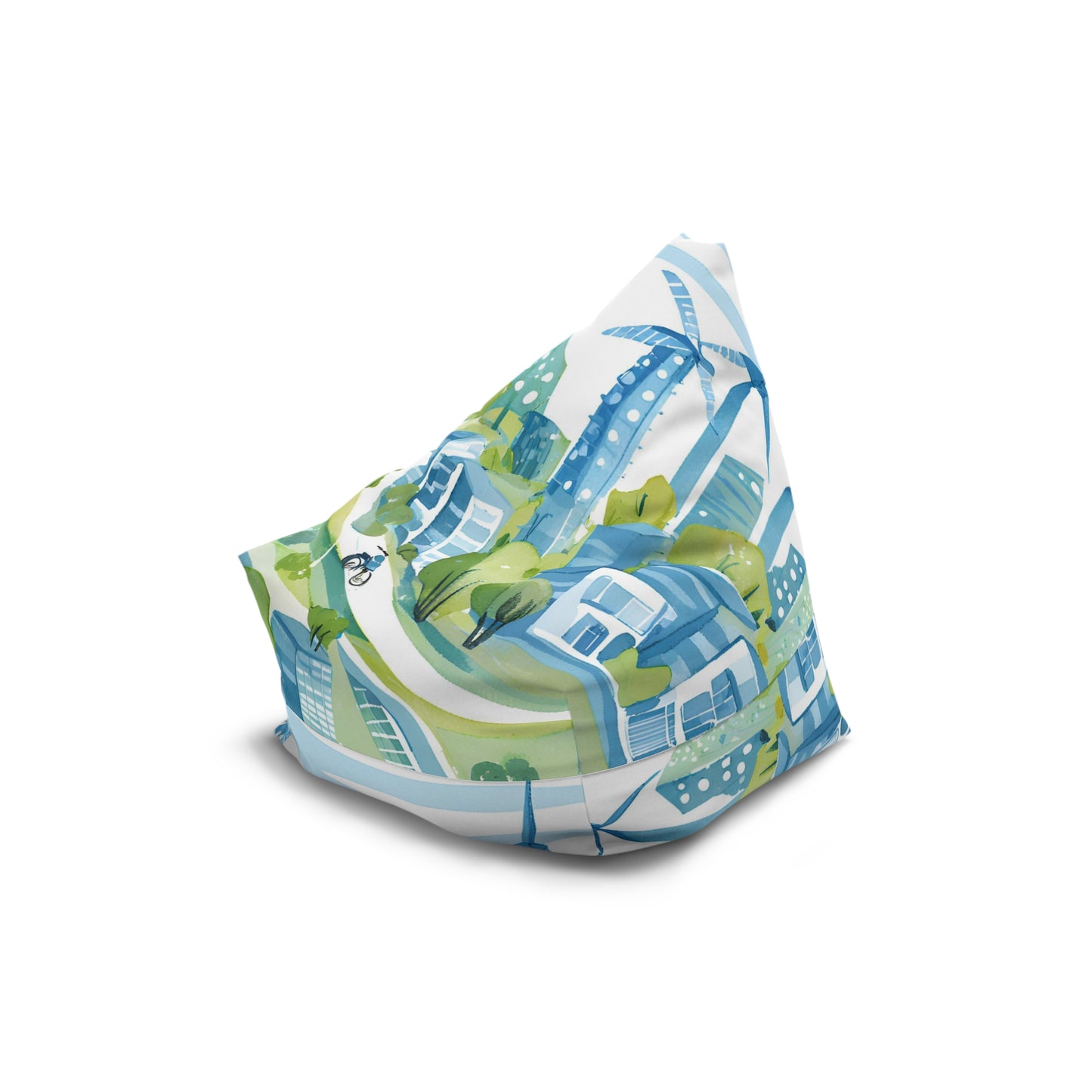 The City Bean Bag Chair Cover