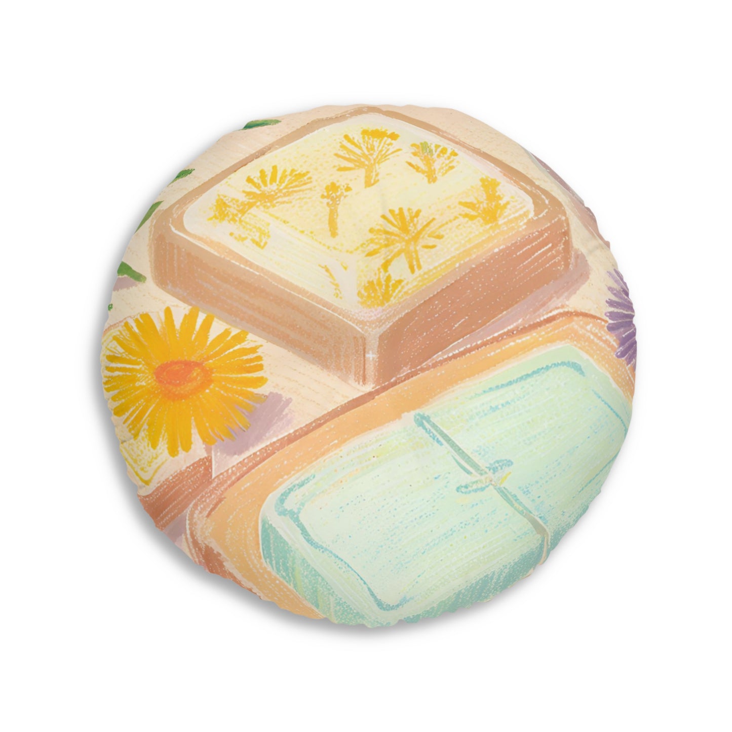 Soap Tufted Floor Pillow