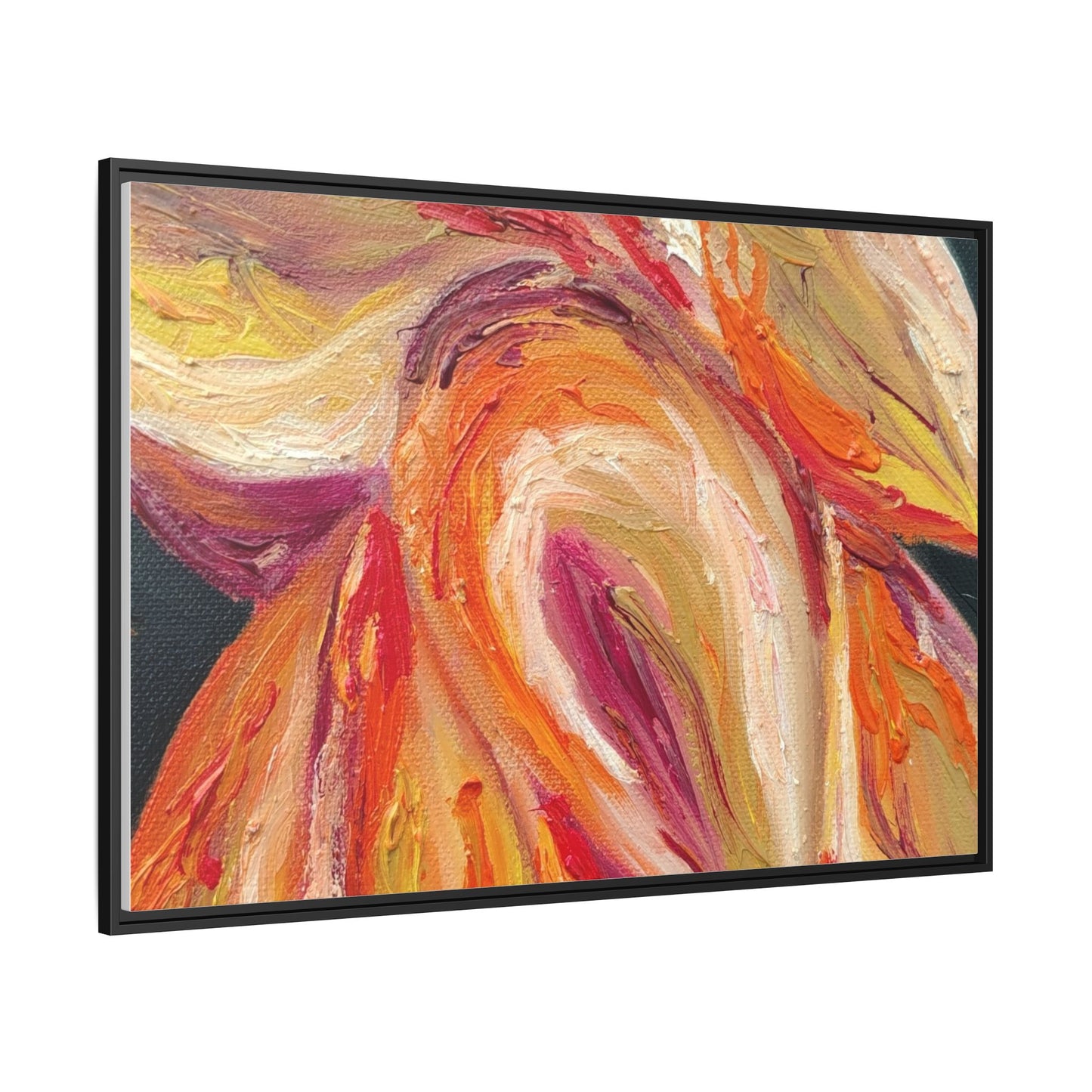 Dramatic Awakening Framed Canvas Art