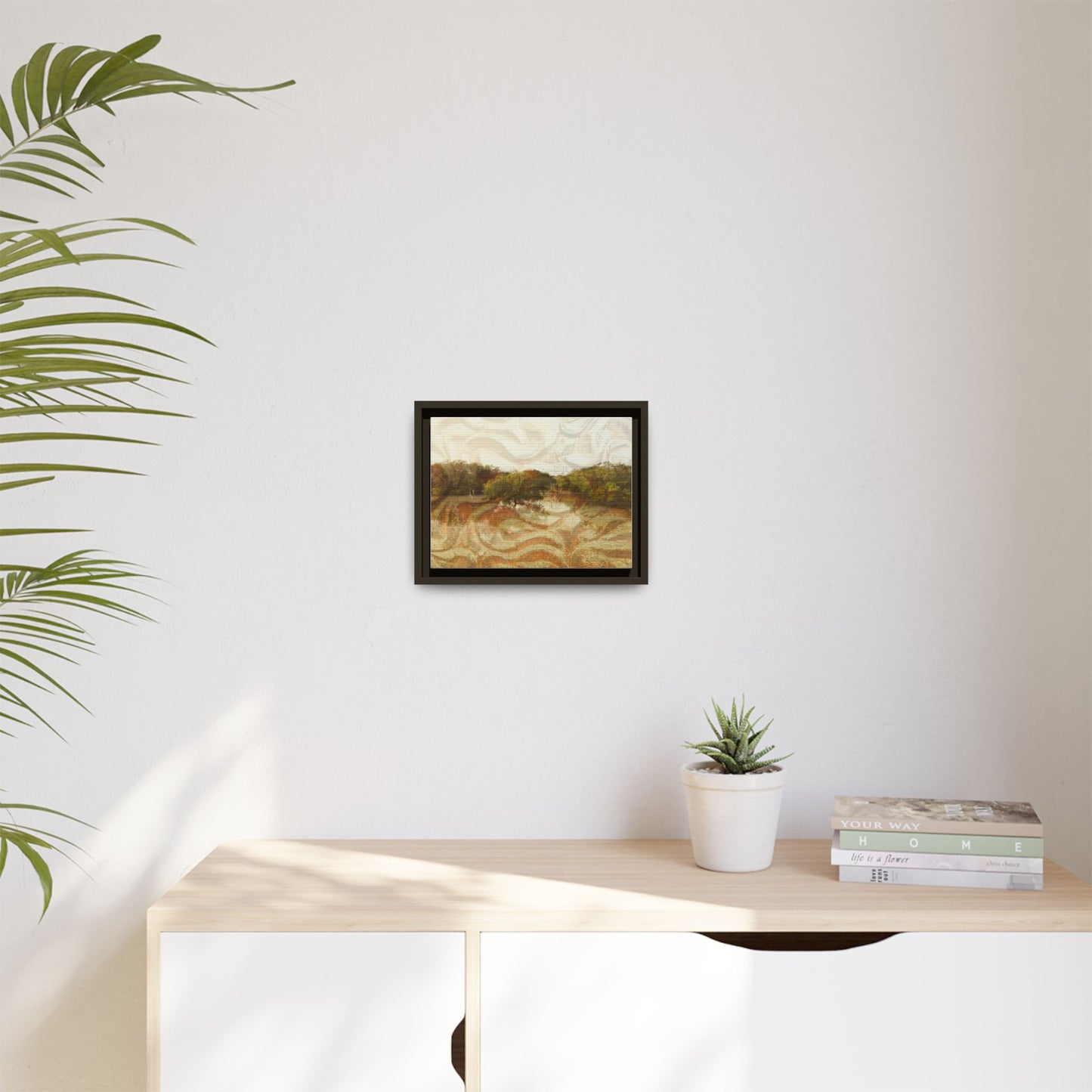 Serene Mangroves Framed Canvas Art